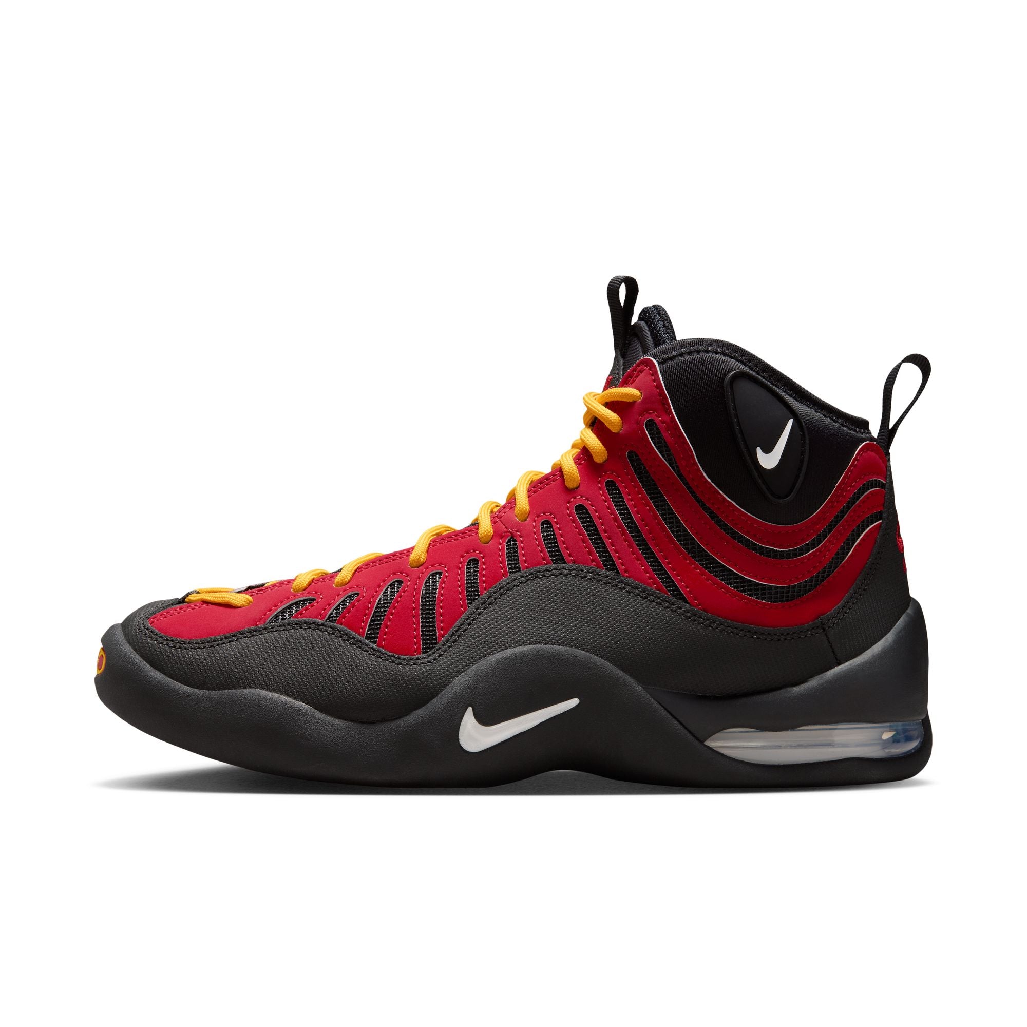 Men's Nike Air Bakin High SP - VARSITY RED/WHITE-VARSITY MAIZE-BLACK