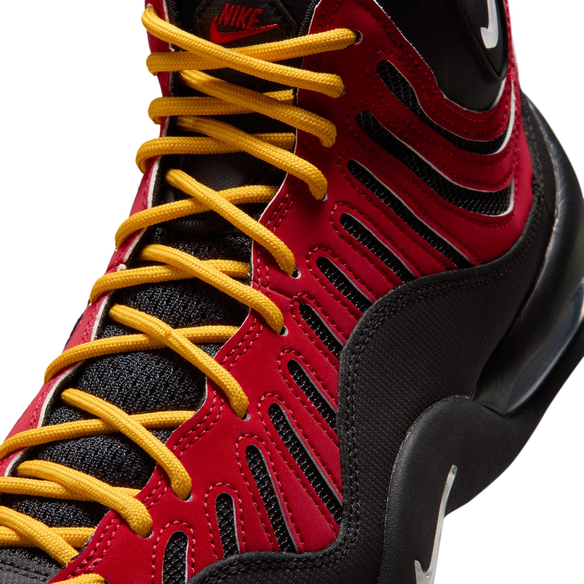 Men's Nike Air Bakin High SP - VARSITY RED/WHITE-VARSITY MAIZE-BLACK