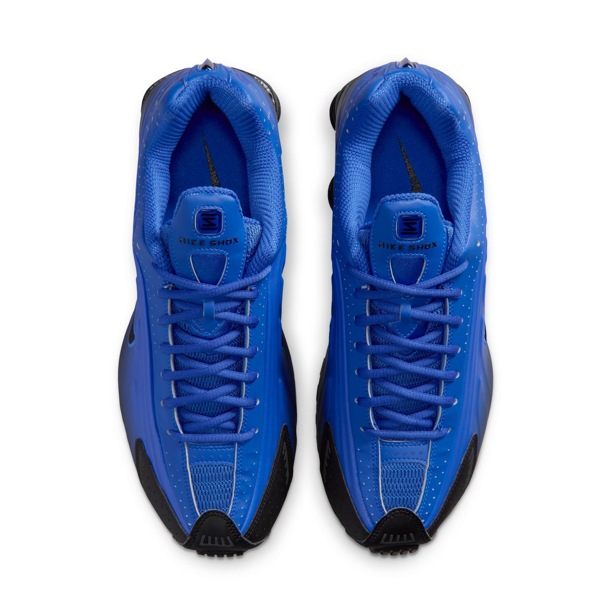 Men's Nike Shox R4 Se Fade-RACER BLUE/BLACK-BLACK