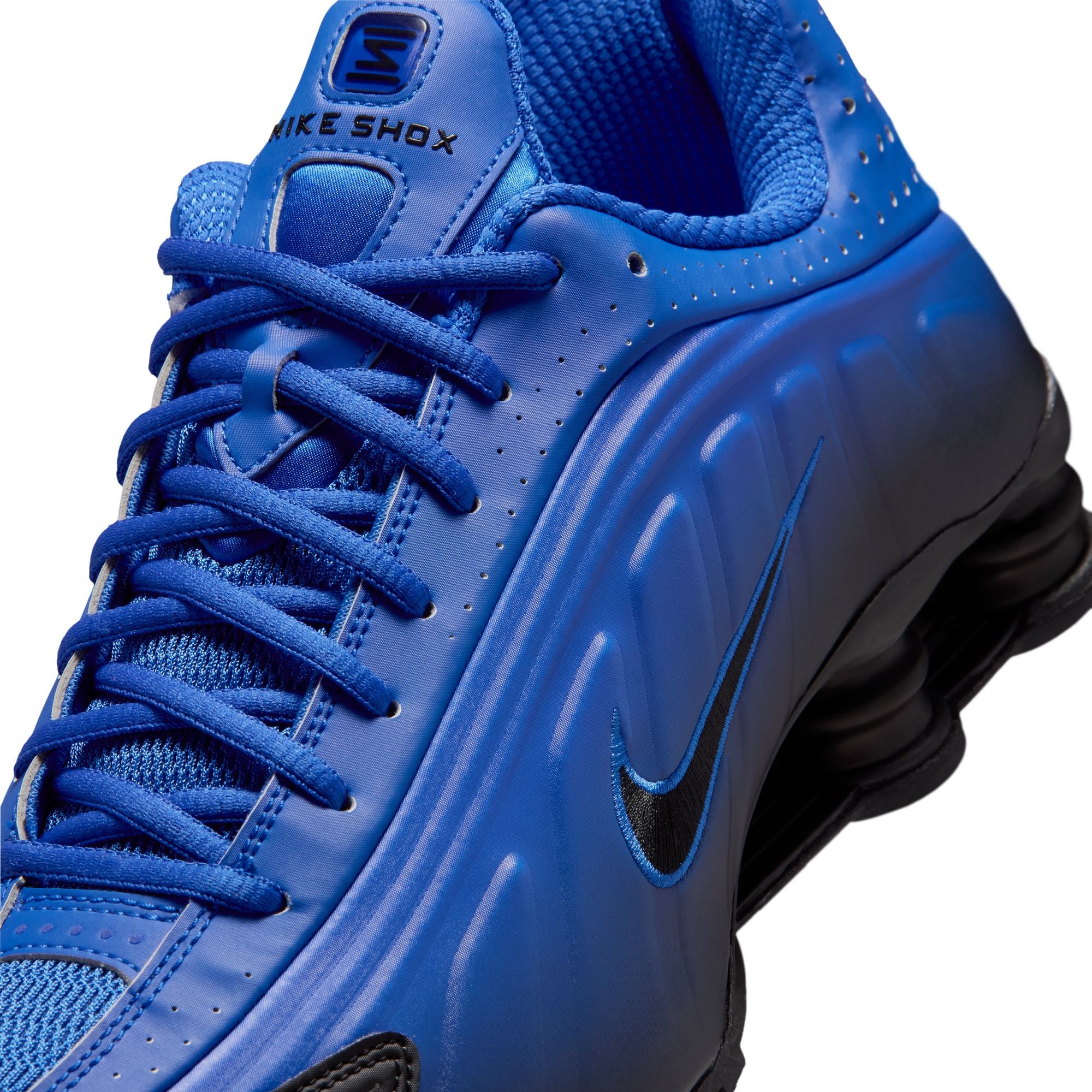 Men's Nike Shox R4 Se Fade-RACER BLUE/BLACK-BLACK