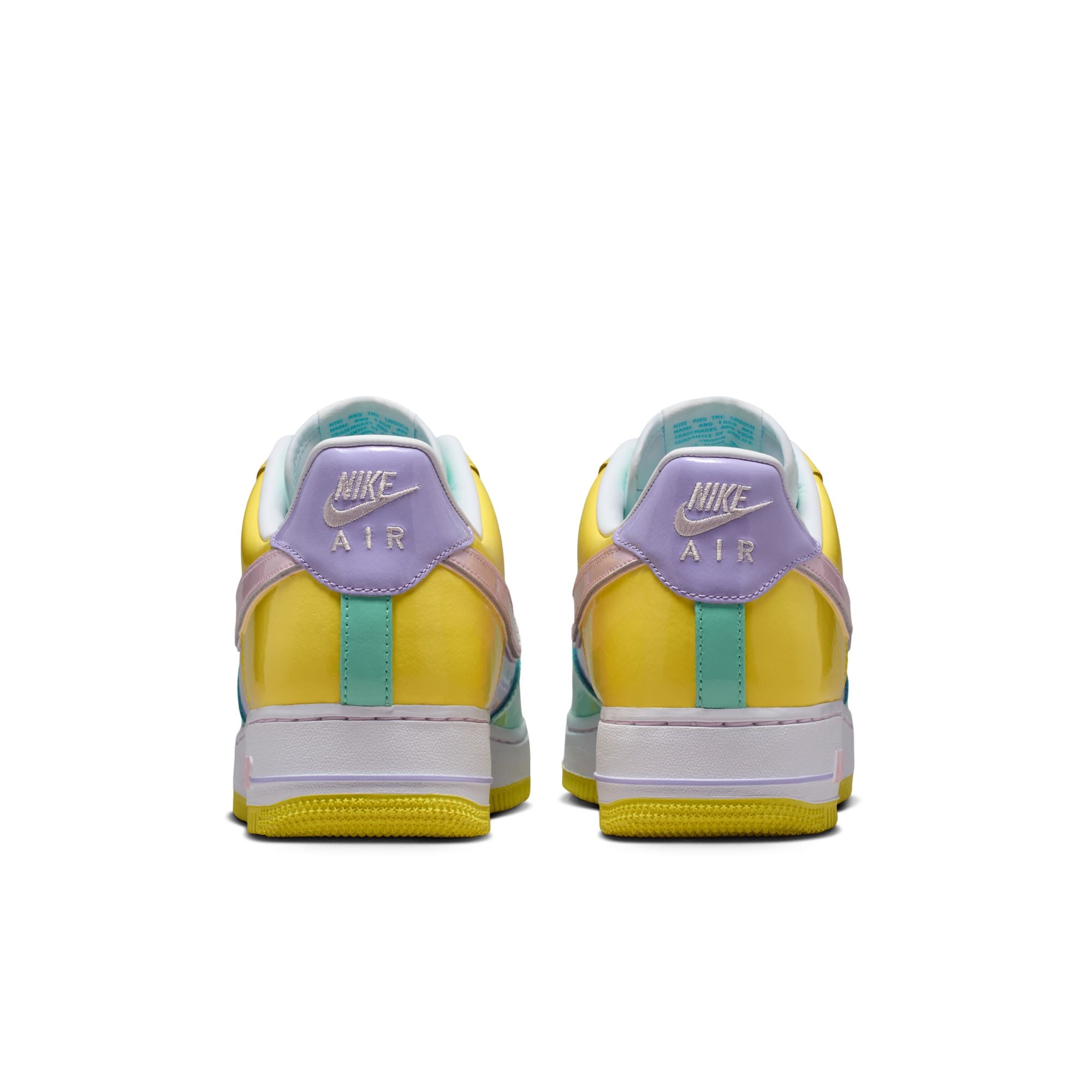 Men's Nike Air Force 1 '07 - YELLOW PULSE/PINK FOAM-HYDRANGEAS