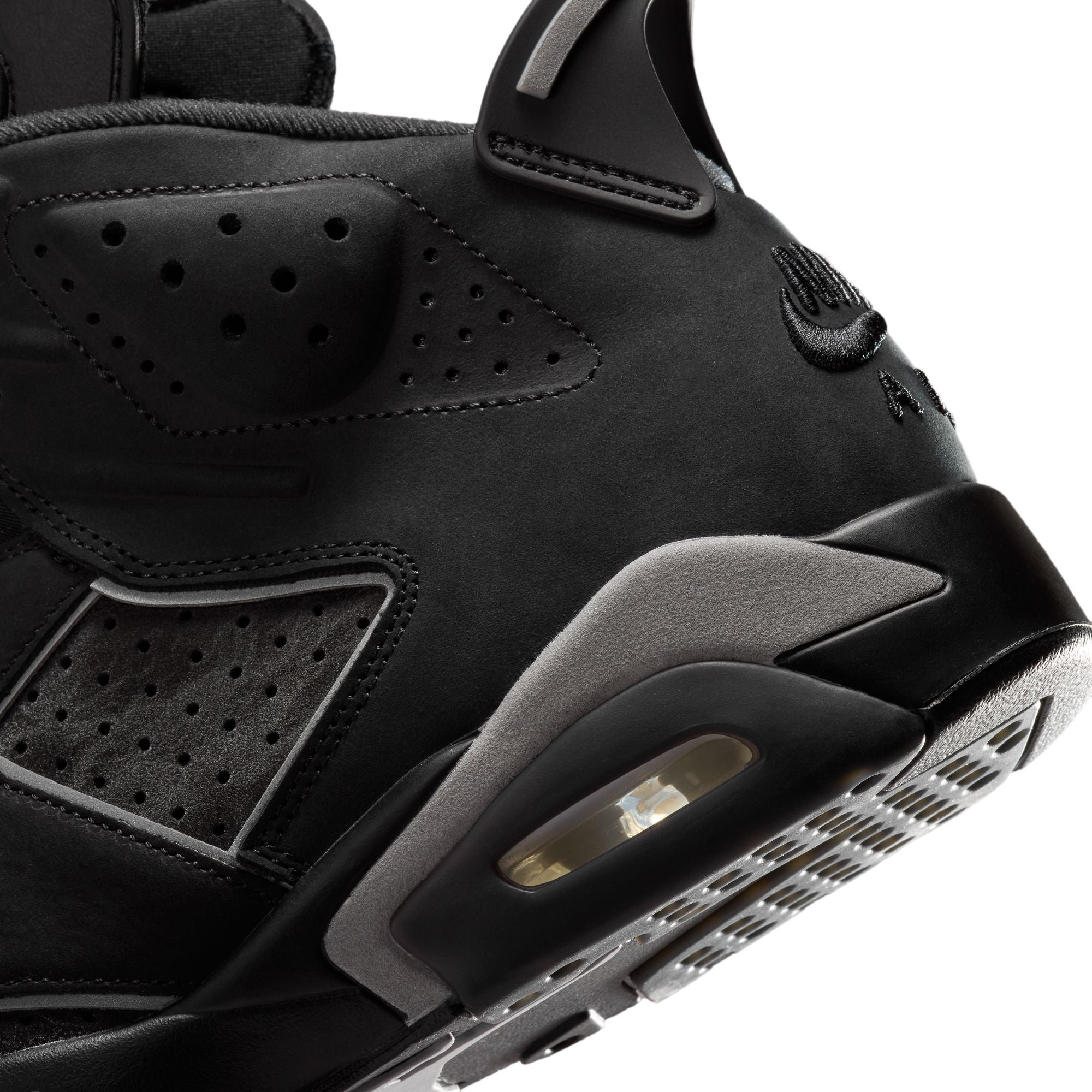 Men's Air Jordan 6 Retro "Cap & Gown" - BLACK/REFLECT SILVER-BLACK