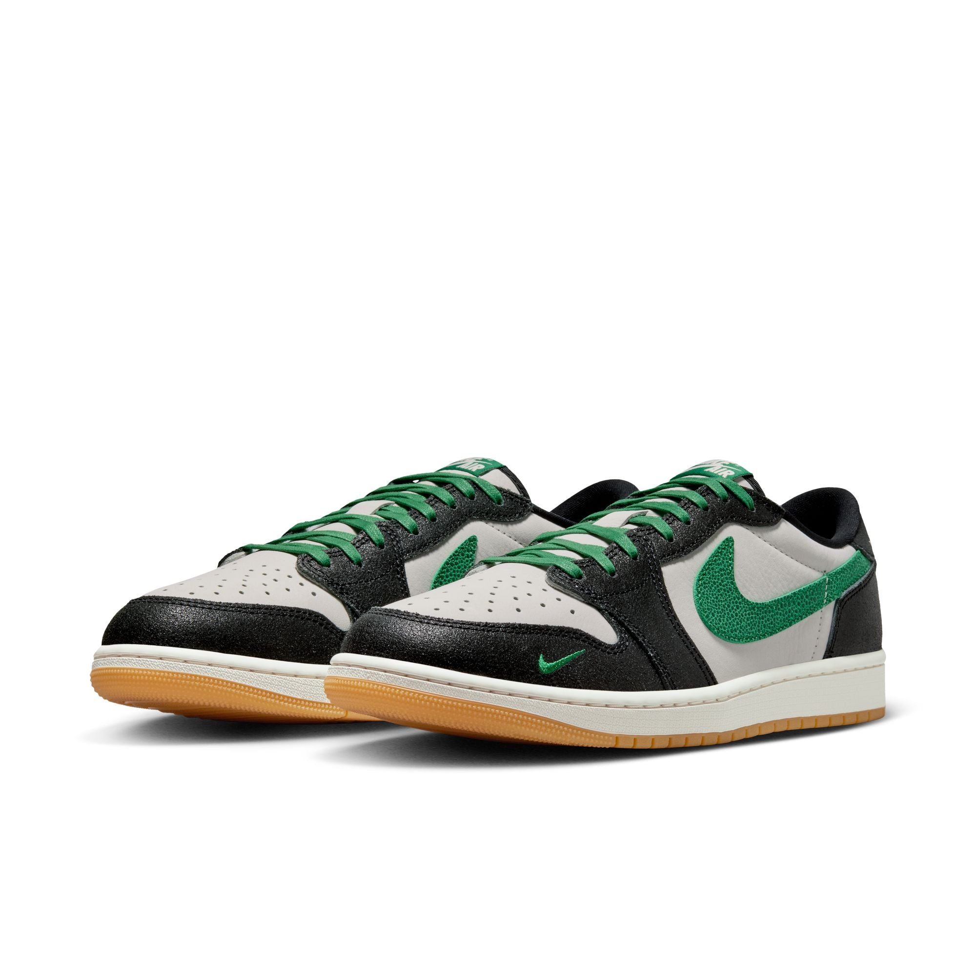 Men's Air Jordan 1 Retro Low OG "Phantom and Pine Green"
 - PHANTOM/PINE GREEN-BLACK