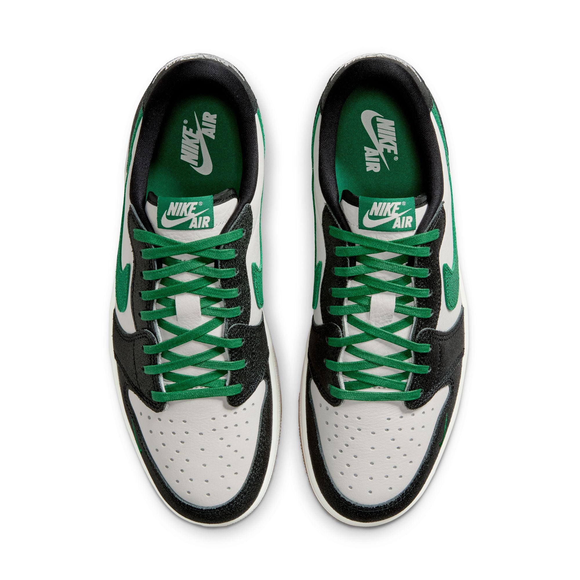 Men's Air Jordan 1 Retro Low OG "Phantom and Pine Green"
 - PHANTOM/PINE GREEN-BLACK