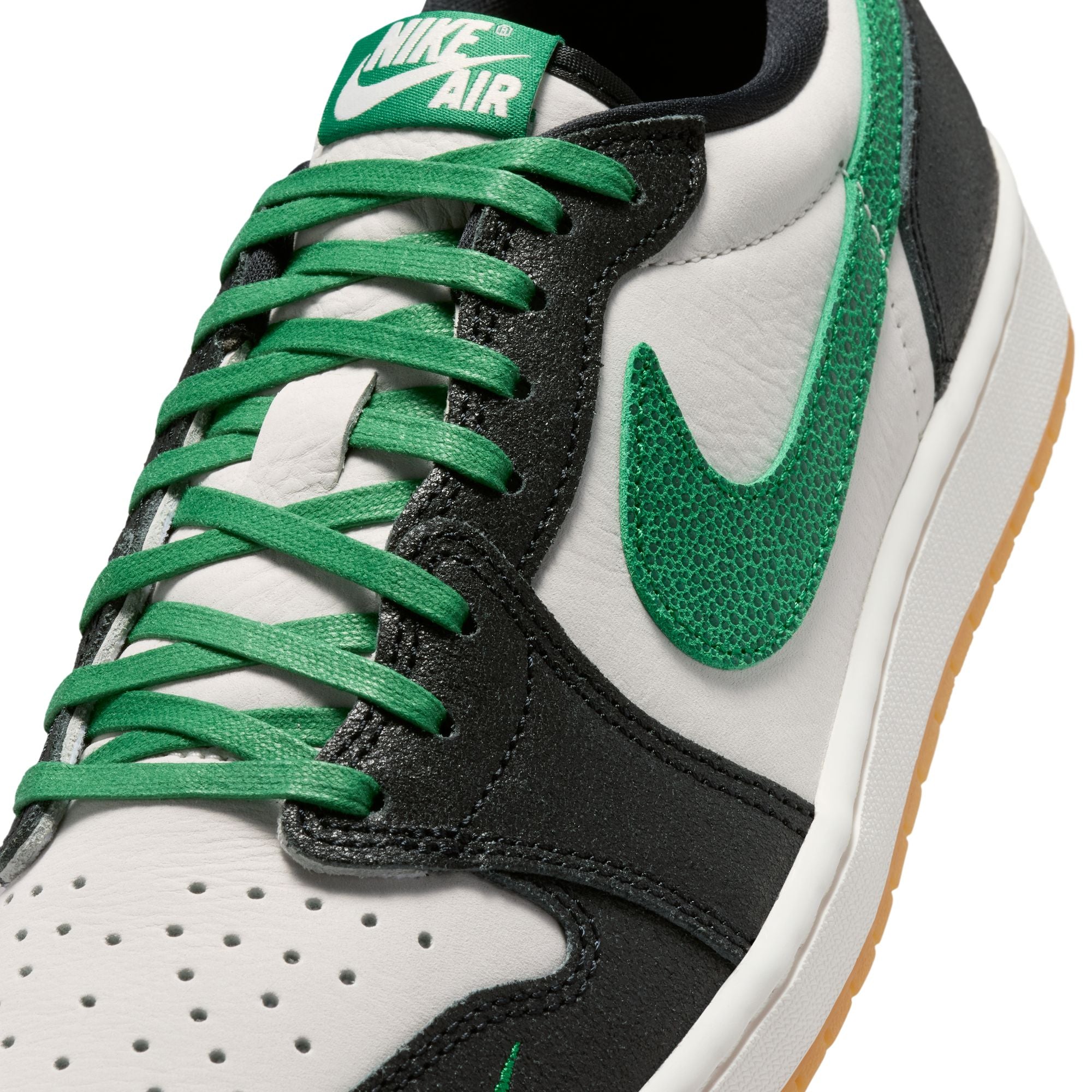 Men's Air Jordan 1 Retro Low OG "Phantom and Pine Green"
 - PHANTOM/PINE GREEN-BLACK