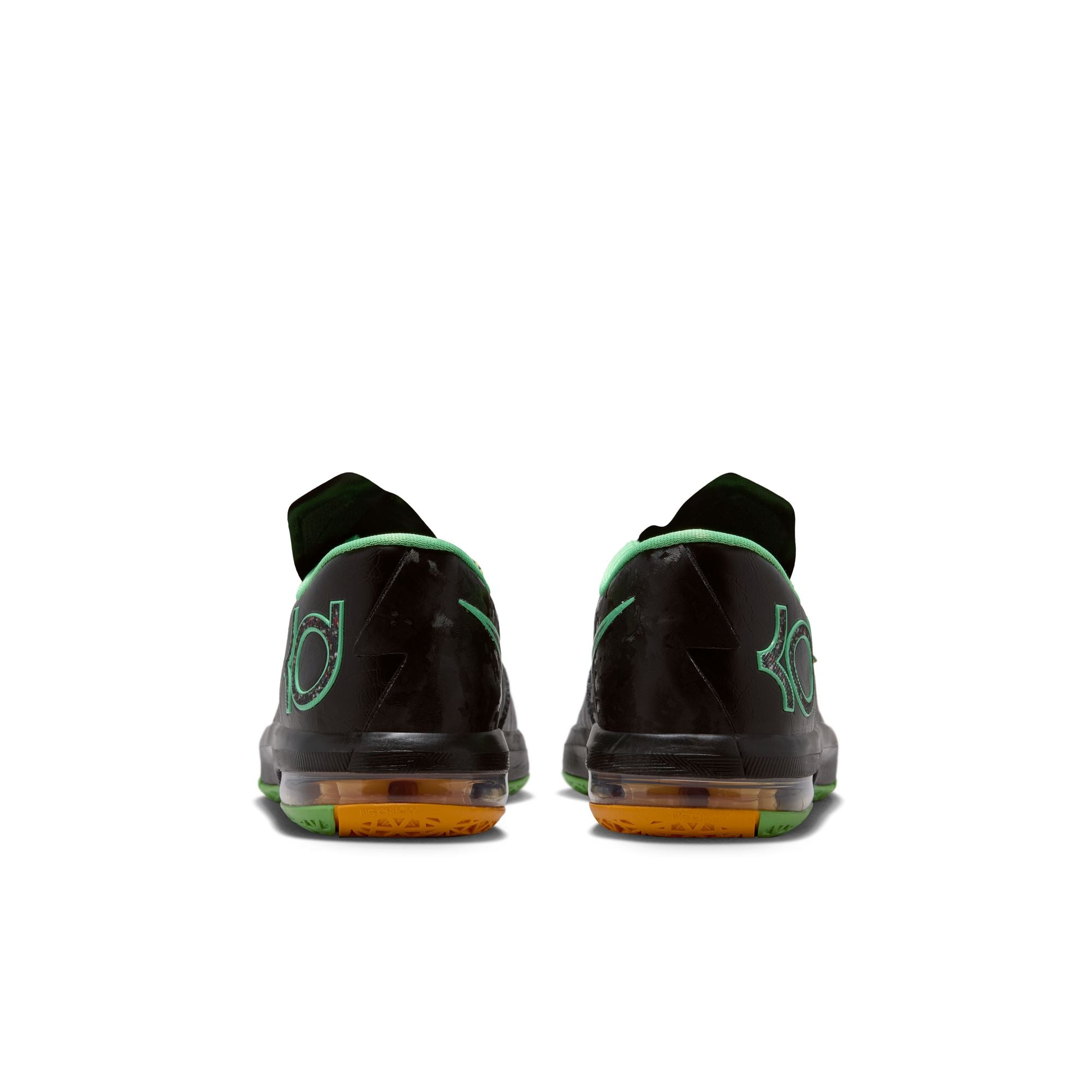 Men's Nike Kd 6-BLACK/MULTI-COLOR-LT LUCID GREEN