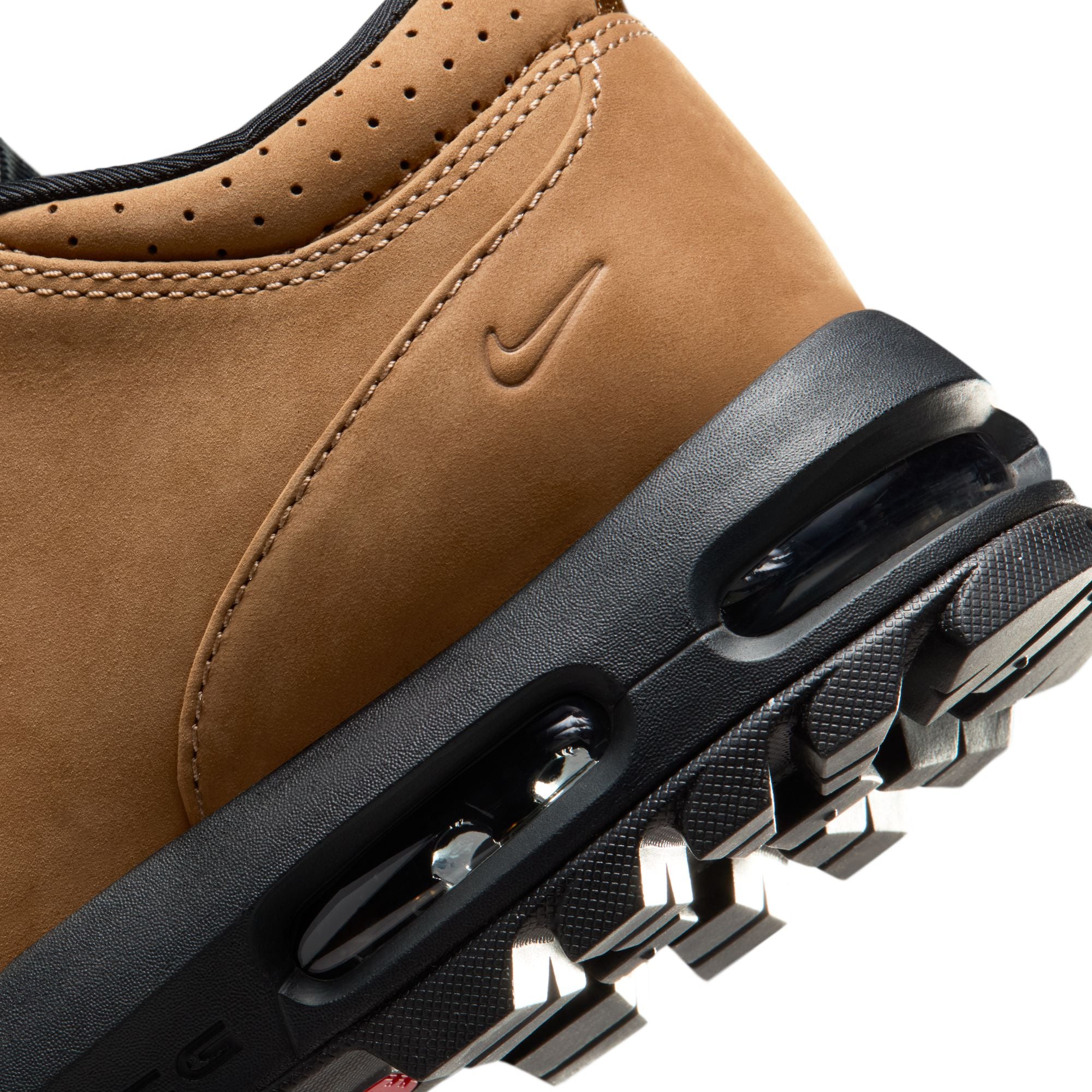 Men's Nike Air Max Goadome Low SP - TAUPE/UNIVERSITY RED-BLACK