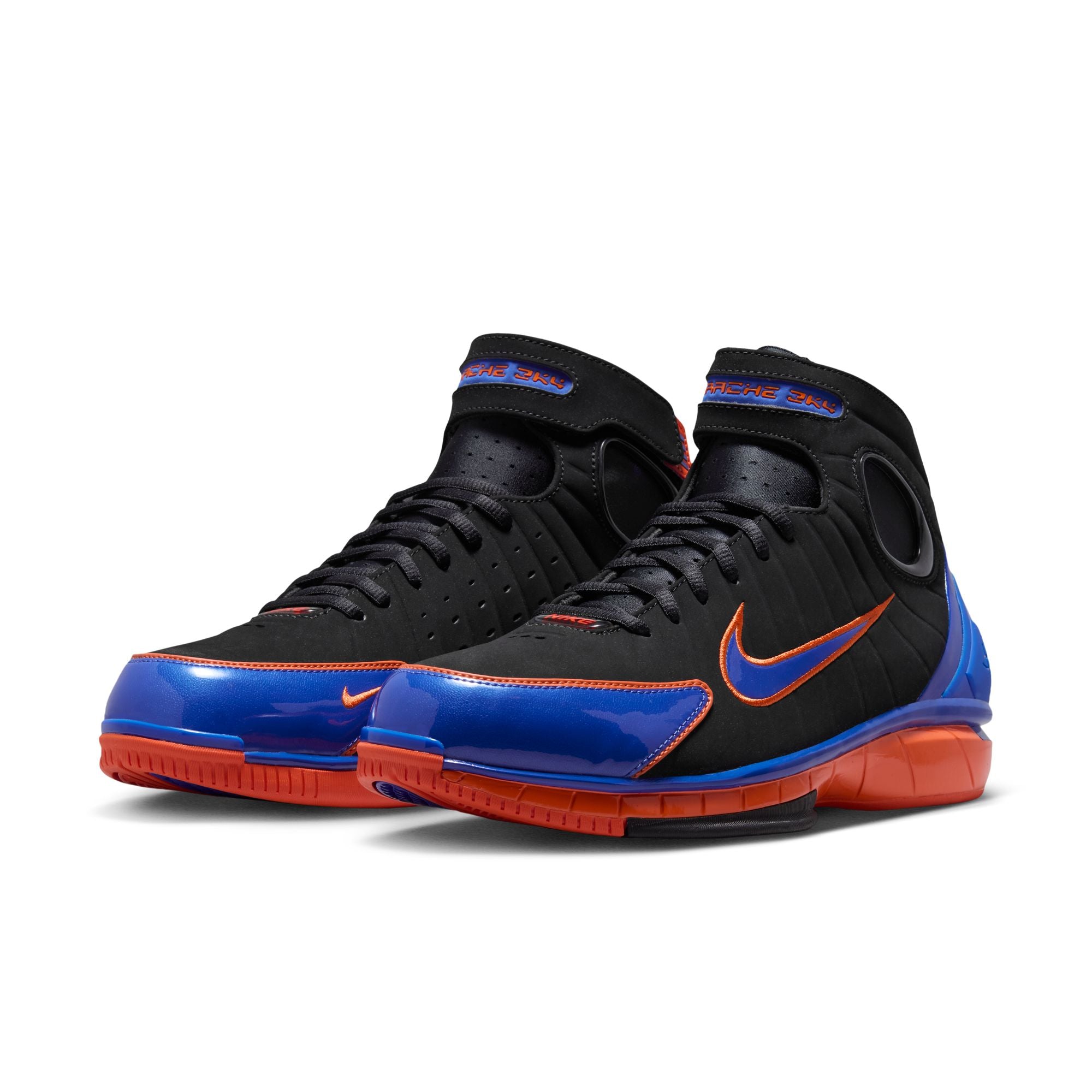 Men's Nike Air Zoom Huarache 2K4 "Penny Hardaway" - BLACK/VARSITY ROYAL-SAFETY ORANGE
