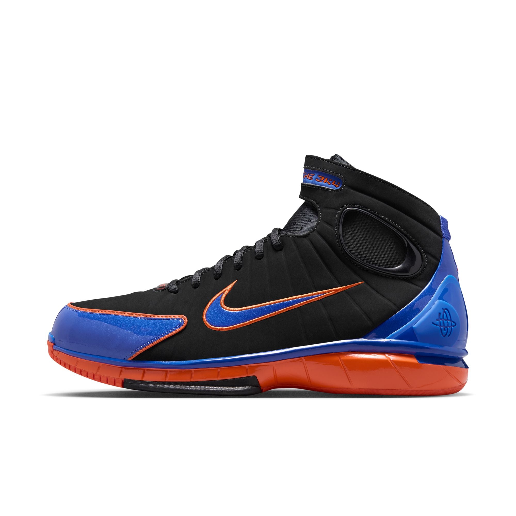 Men's Nike Air Zoom Huarache 2K4 "Penny Hardaway" - BLACK/VARSITY ROYAL-SAFETY ORANGE