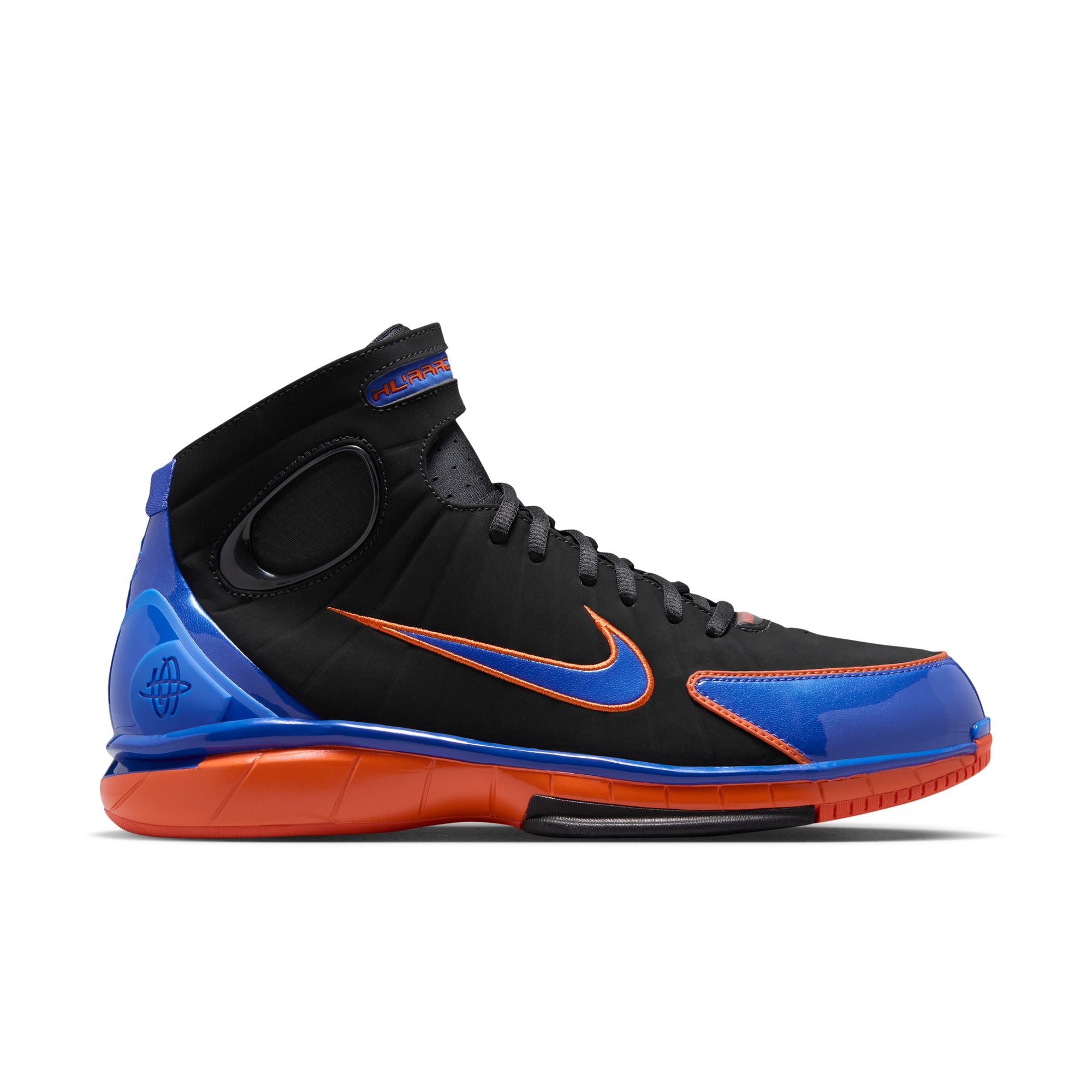 Men's Nike Air Zoom Huarache 2K4 "Penny Hardaway" - BLACK/VARSITY ROYAL-SAFETY ORANGE