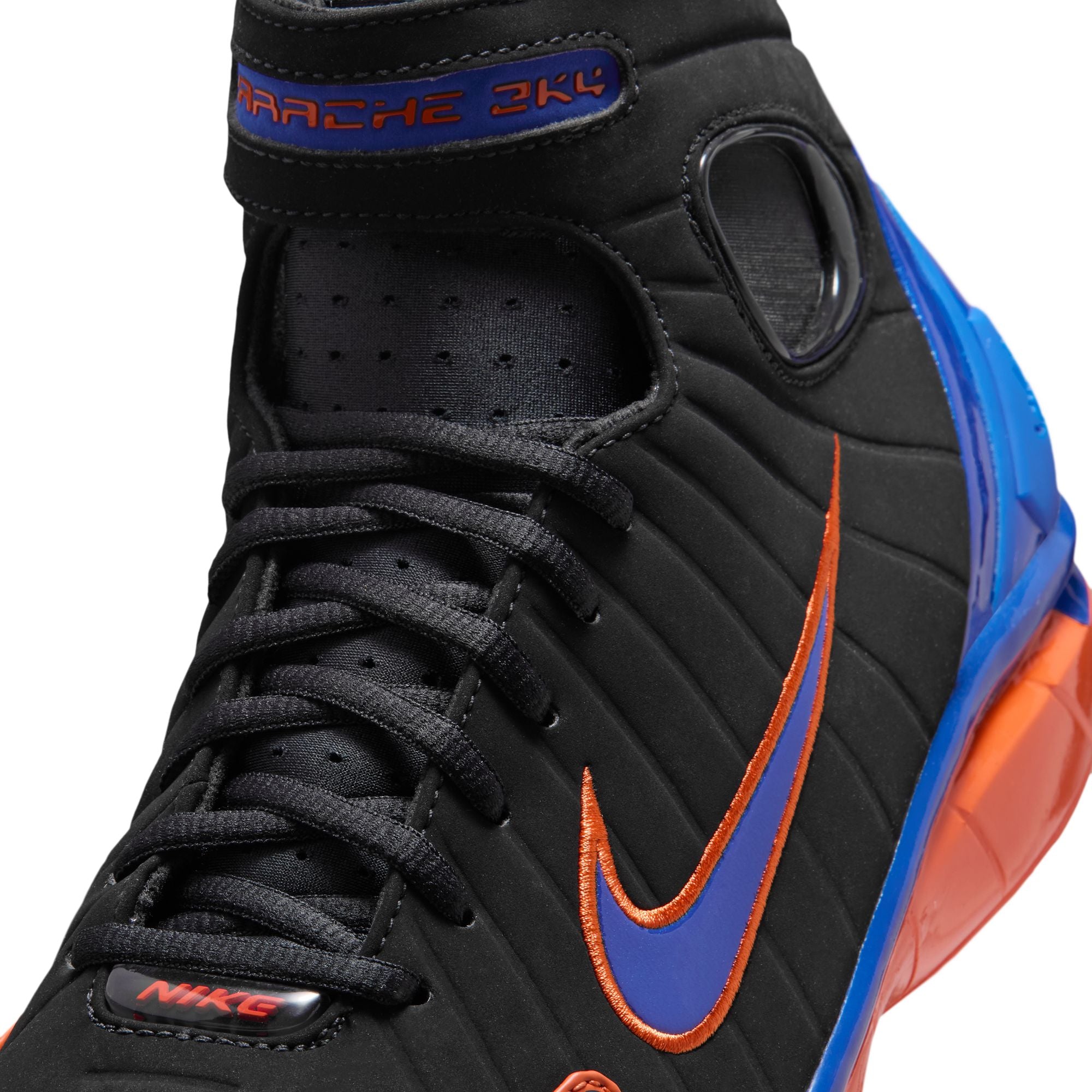 Men's Nike Air Zoom Huarache 2K4 "Penny Hardaway" - BLACK/VARSITY ROYAL-SAFETY ORANGE