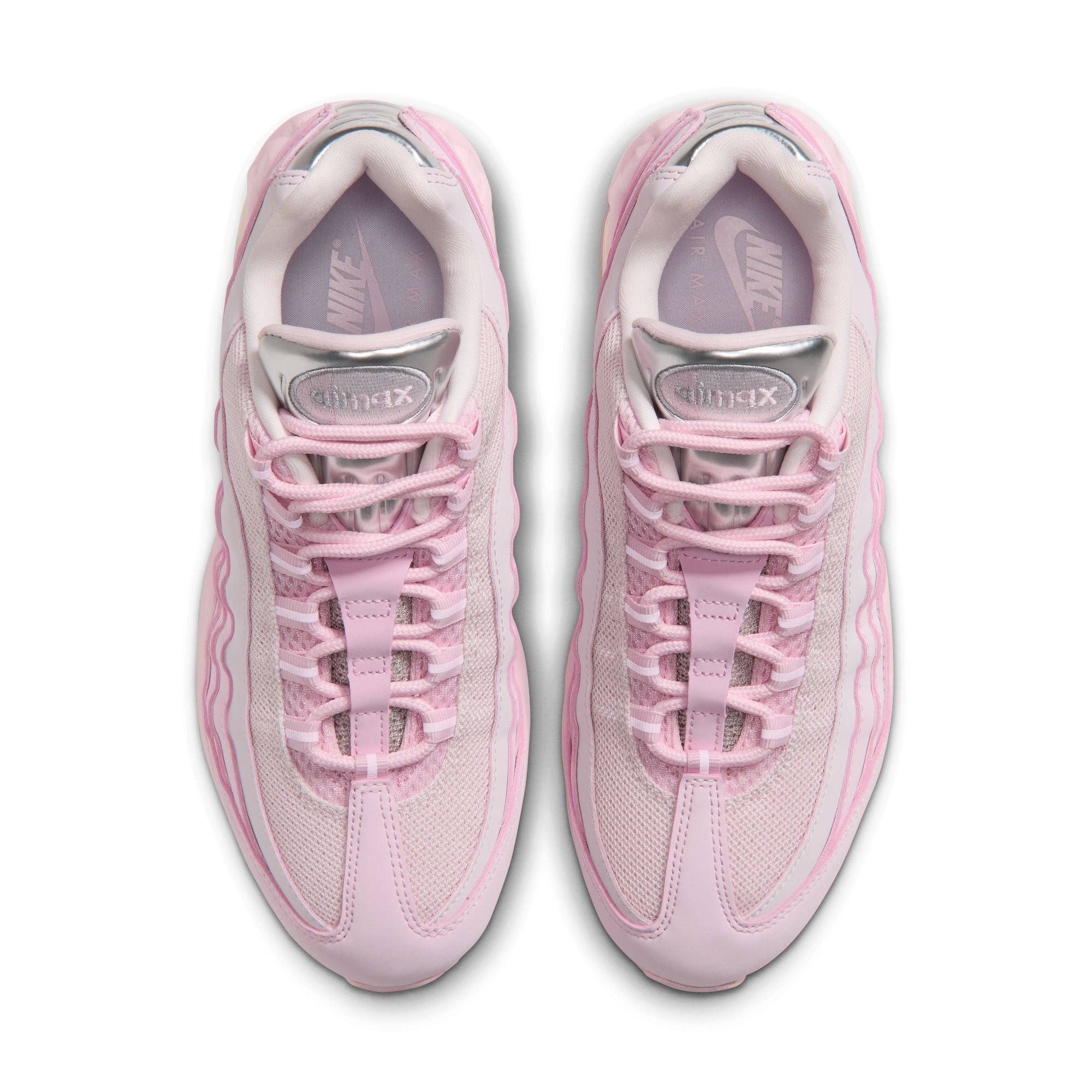 Women's Nike Air Max 95 Big Bubble - PINK FOAM/METALLIC SILVER-PEARL PINK