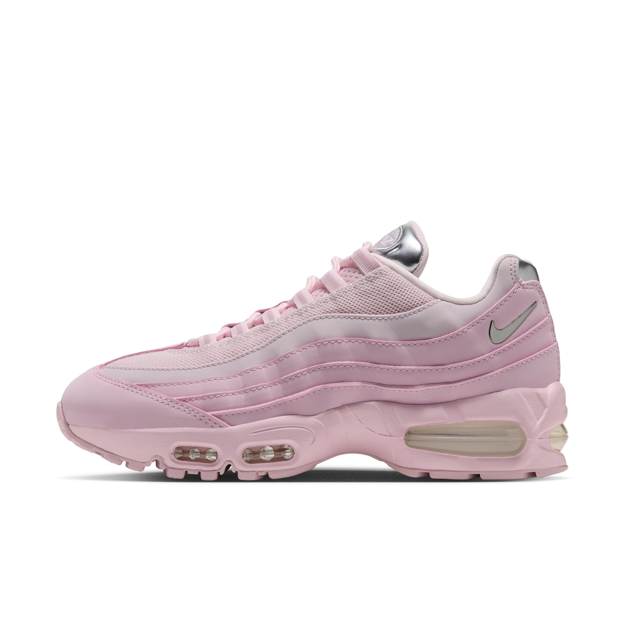 Women's Nike Air Max 95 Big Bubble - PINK FOAM/METALLIC SILVER-PEARL PINK