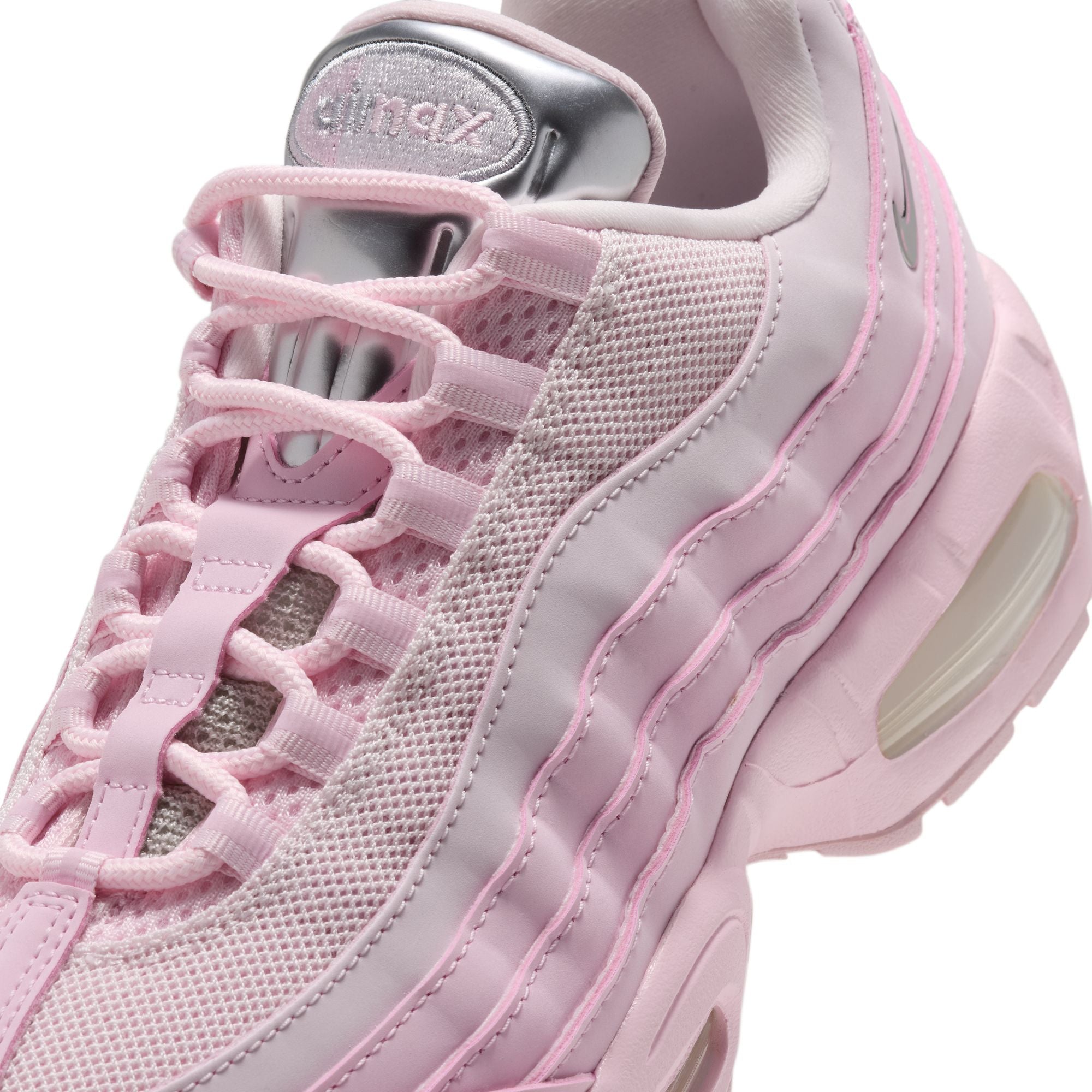 Women's Nike Air Max 95 Big Bubble - PINK FOAM/METALLIC SILVER-PEARL PINK