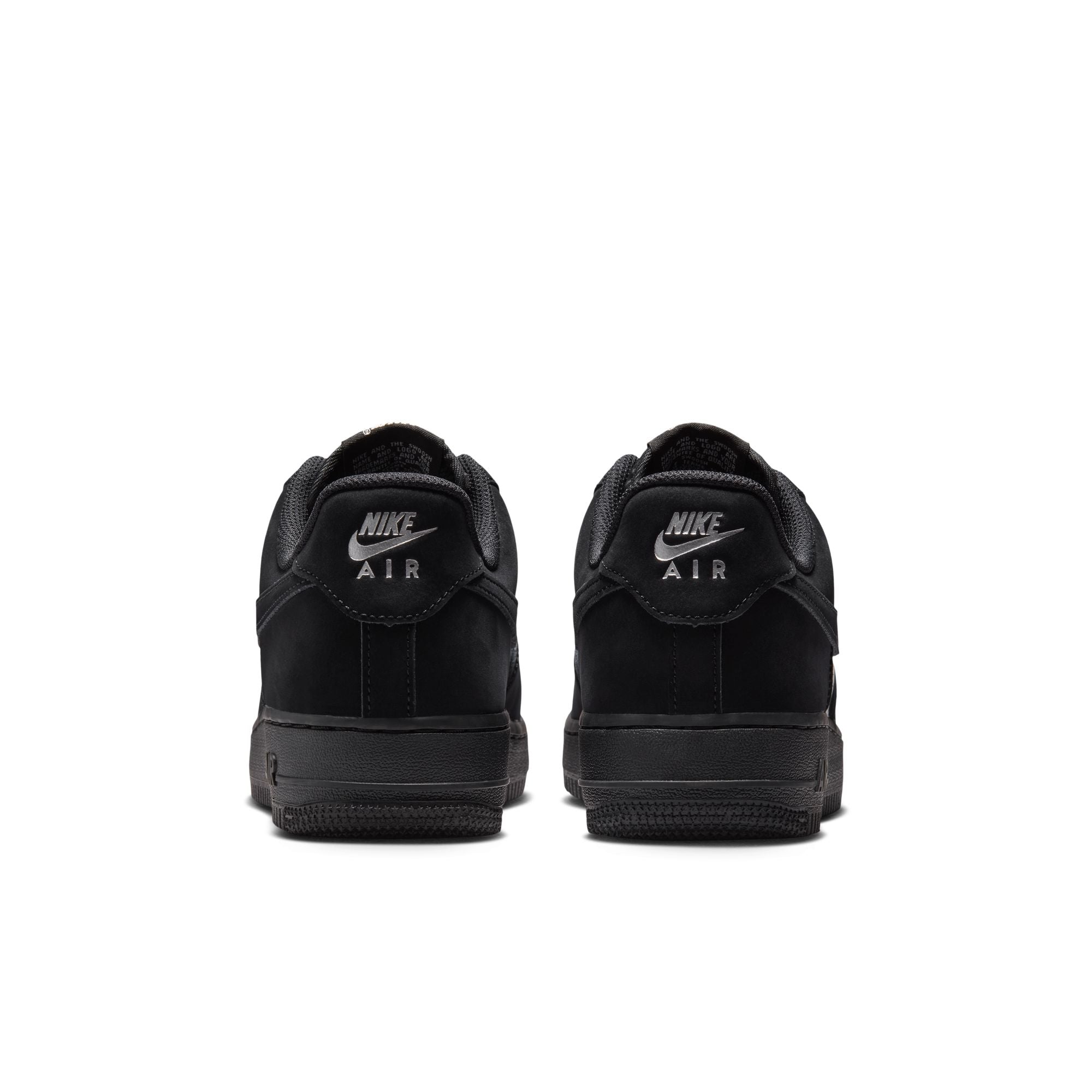 Women's Nike Air Force 1 '07 SE - BLACK/BLACK-METALLIC SILVER-ANTHRACITE