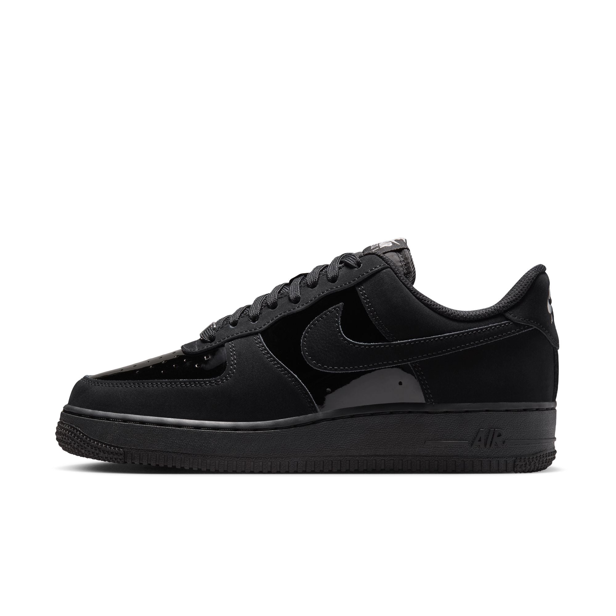 Women's Nike Air Force 1 '07 SE - BLACK/BLACK-METALLIC SILVER-ANTHRACITE