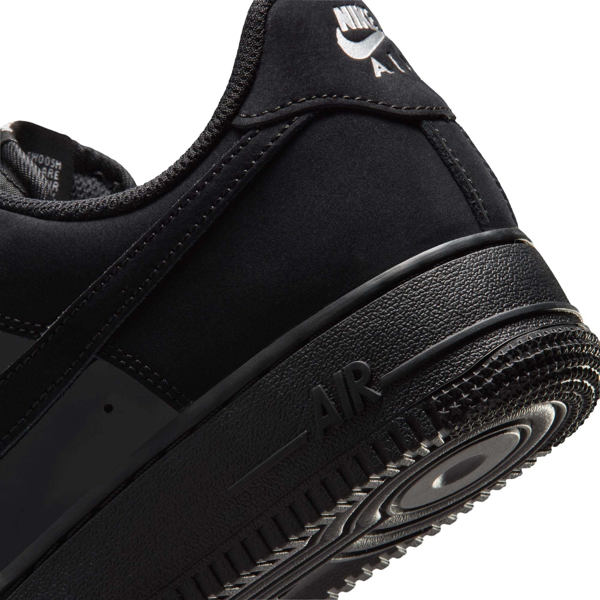 Women's Nike Air Force 1 '07 SE - BLACK/BLACK-METALLIC SILVER-ANTHRACITE