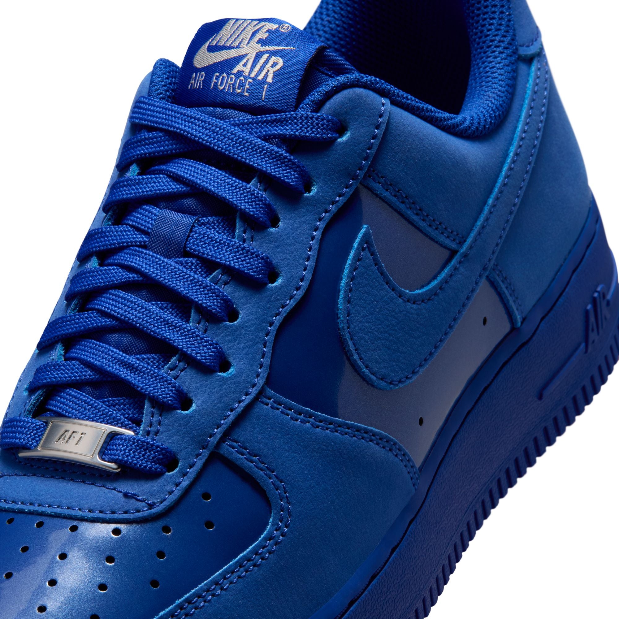 Women's Nike Air Force 1 '07 SE - OLD ROYAL/OLD ROYAL-METALLIC SILVER