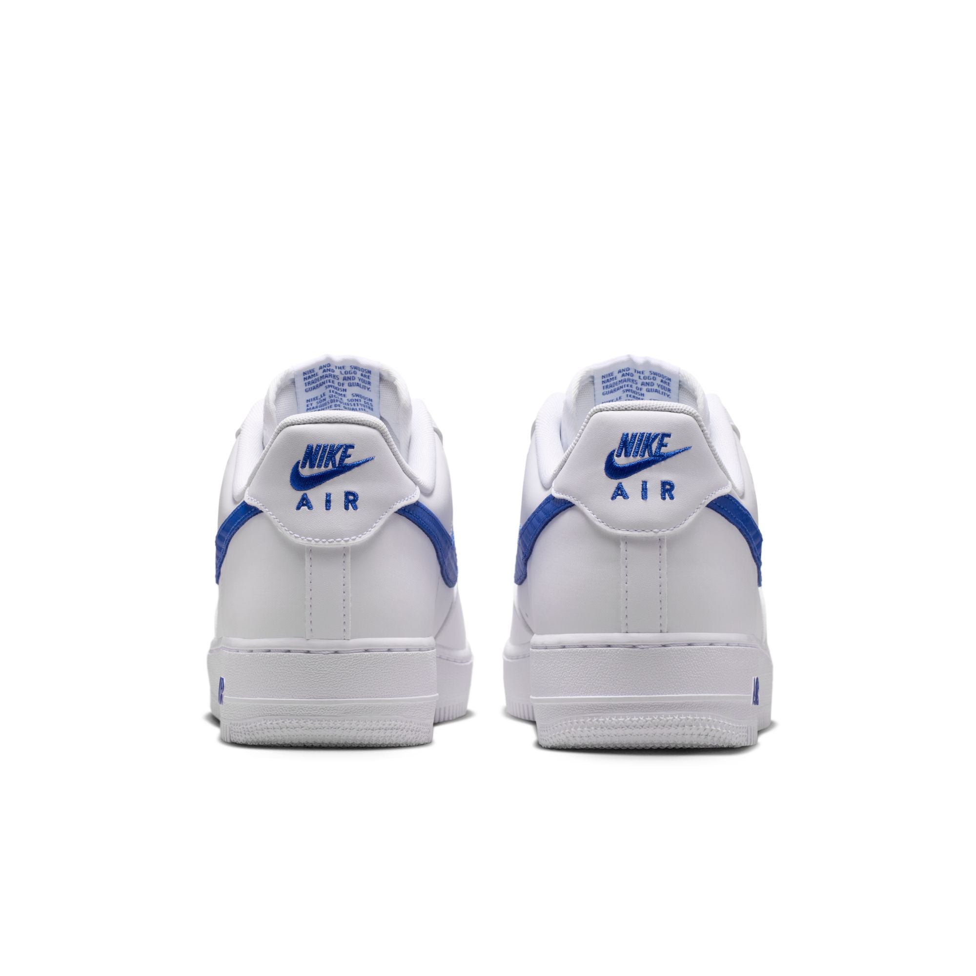 Men's Nike Air Force 1 '07 - WHITE/GAME ROYAL