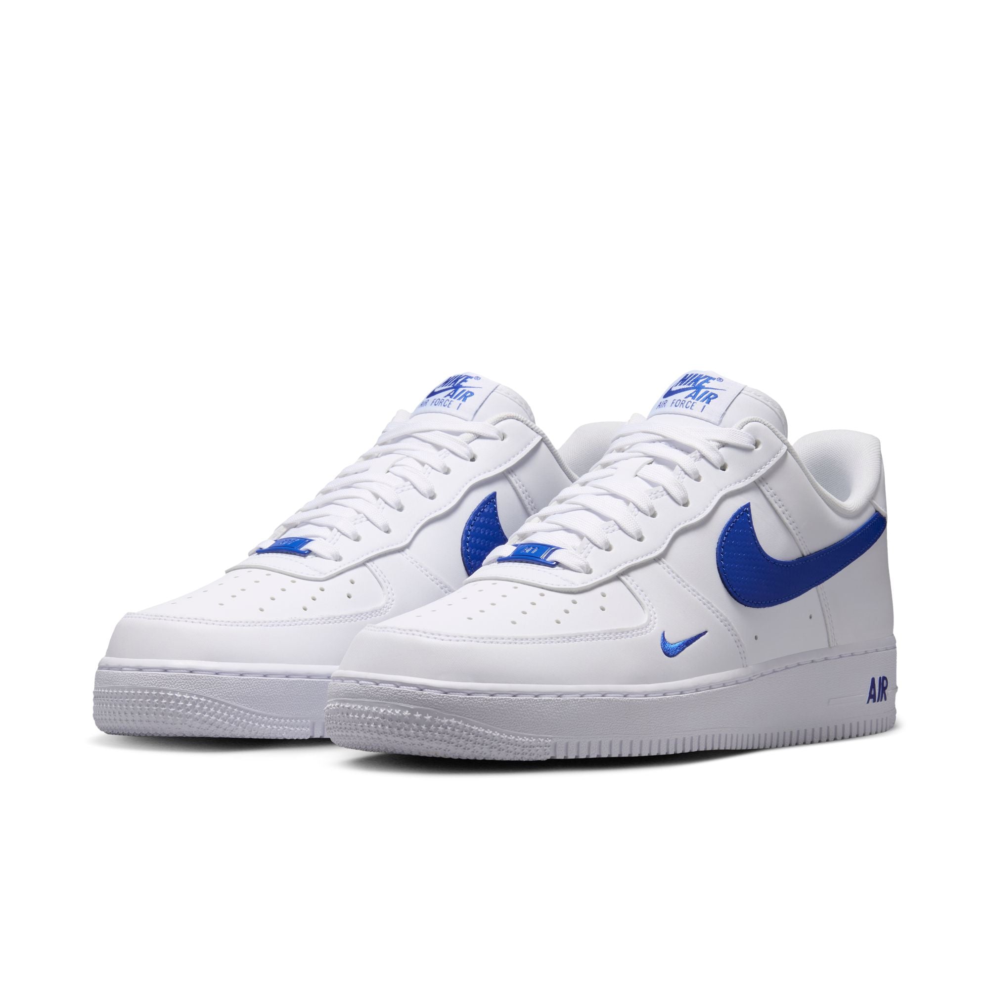 Men's Nike Air Force 1 '07 - WHITE/GAME ROYAL