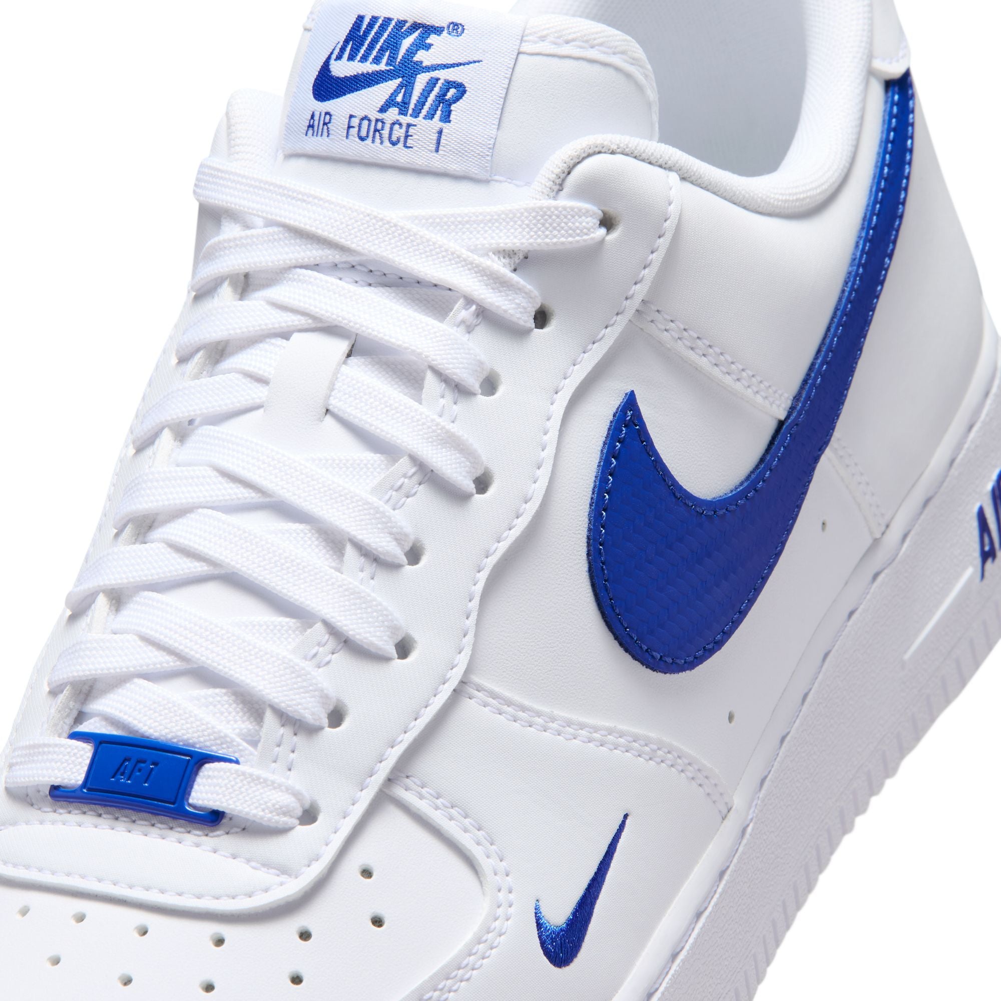 Men's Nike Air Force 1 '07 - WHITE/GAME ROYAL