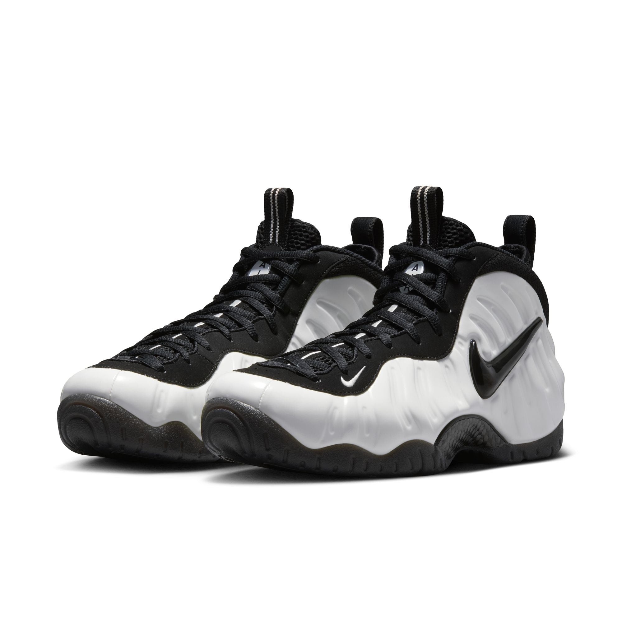 Men's Nike Air Foamposite Pro Premium - SUMMIT WHITE/BLACK