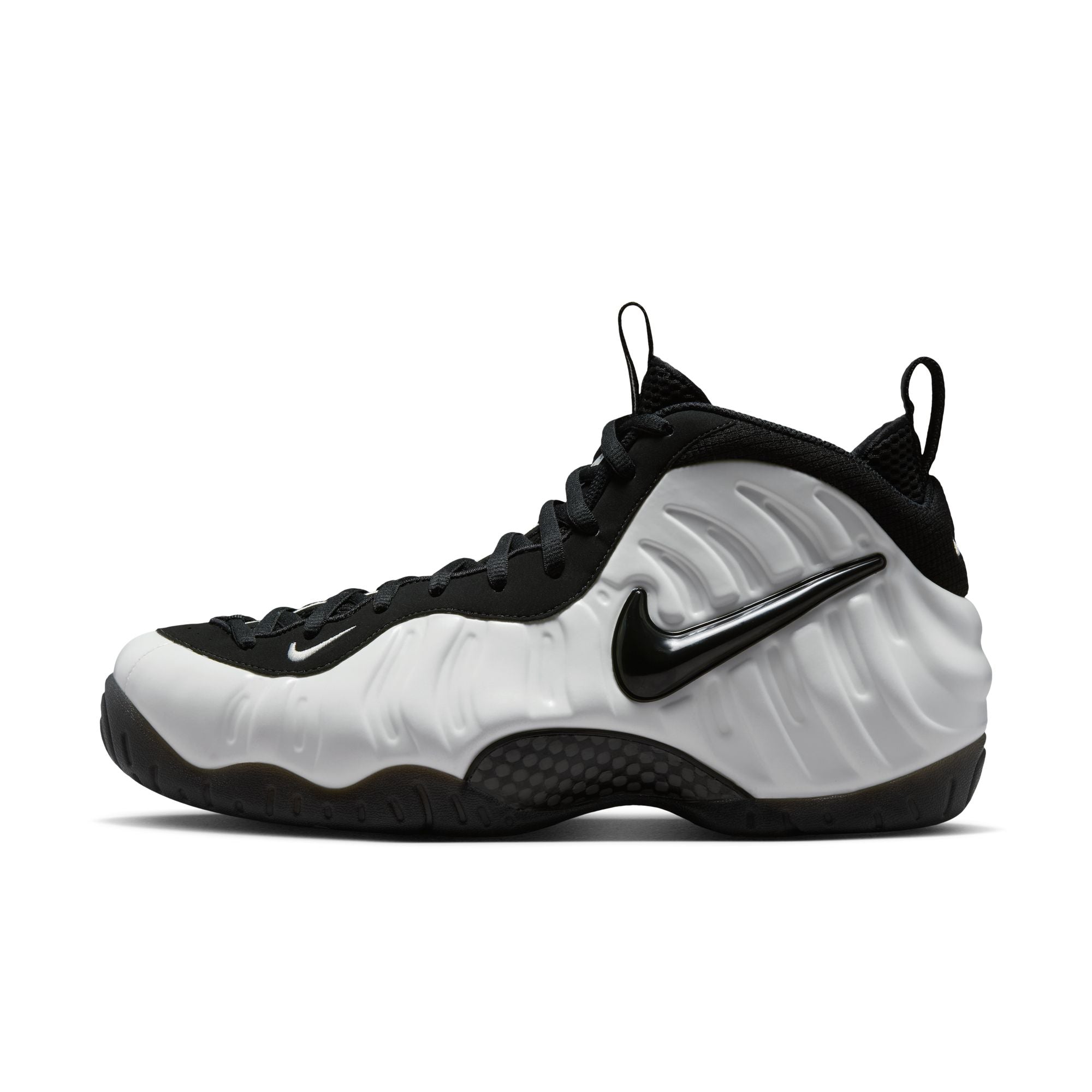 Men's Nike Air Foamposite Pro Premium - SUMMIT WHITE/BLACK