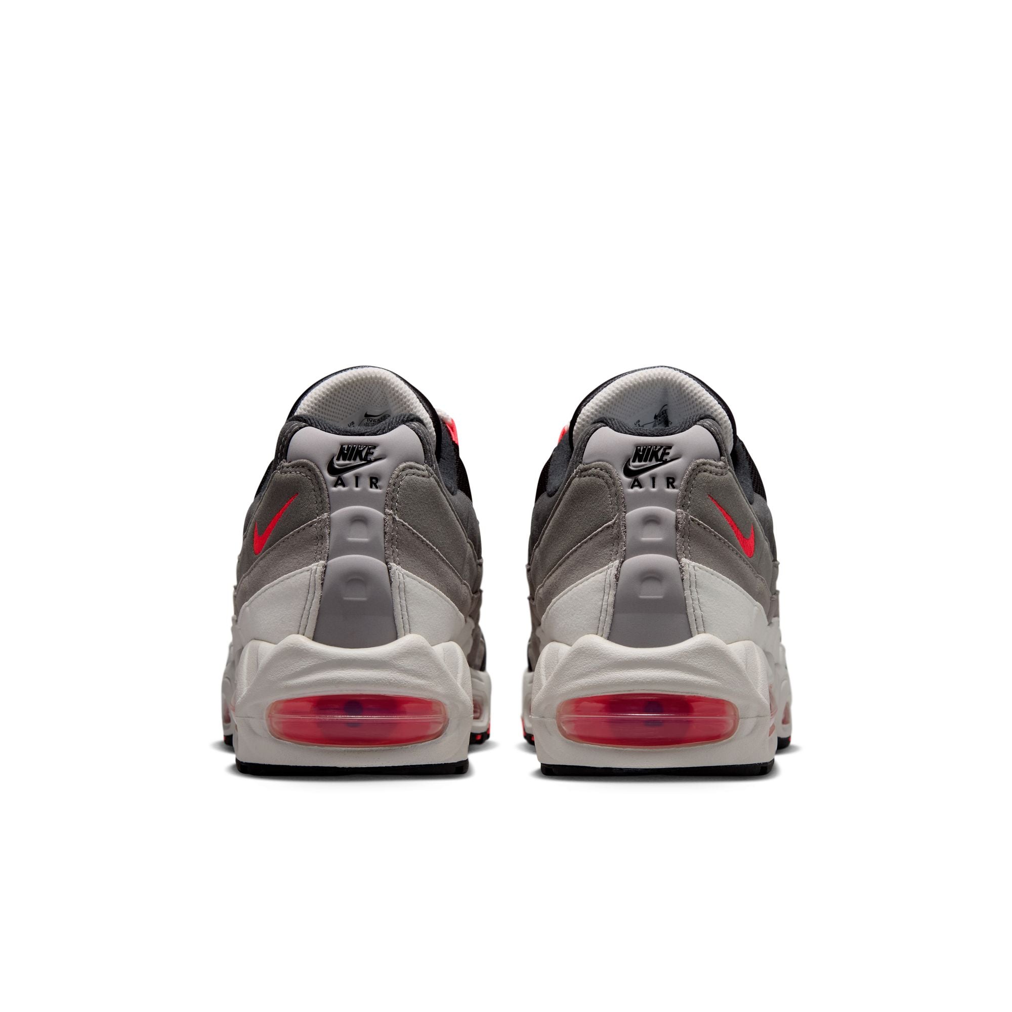 Men's Nike Air Max 95 Big Bubble-ANTHRACITE/SOLAR RED-LT GRAPHITE