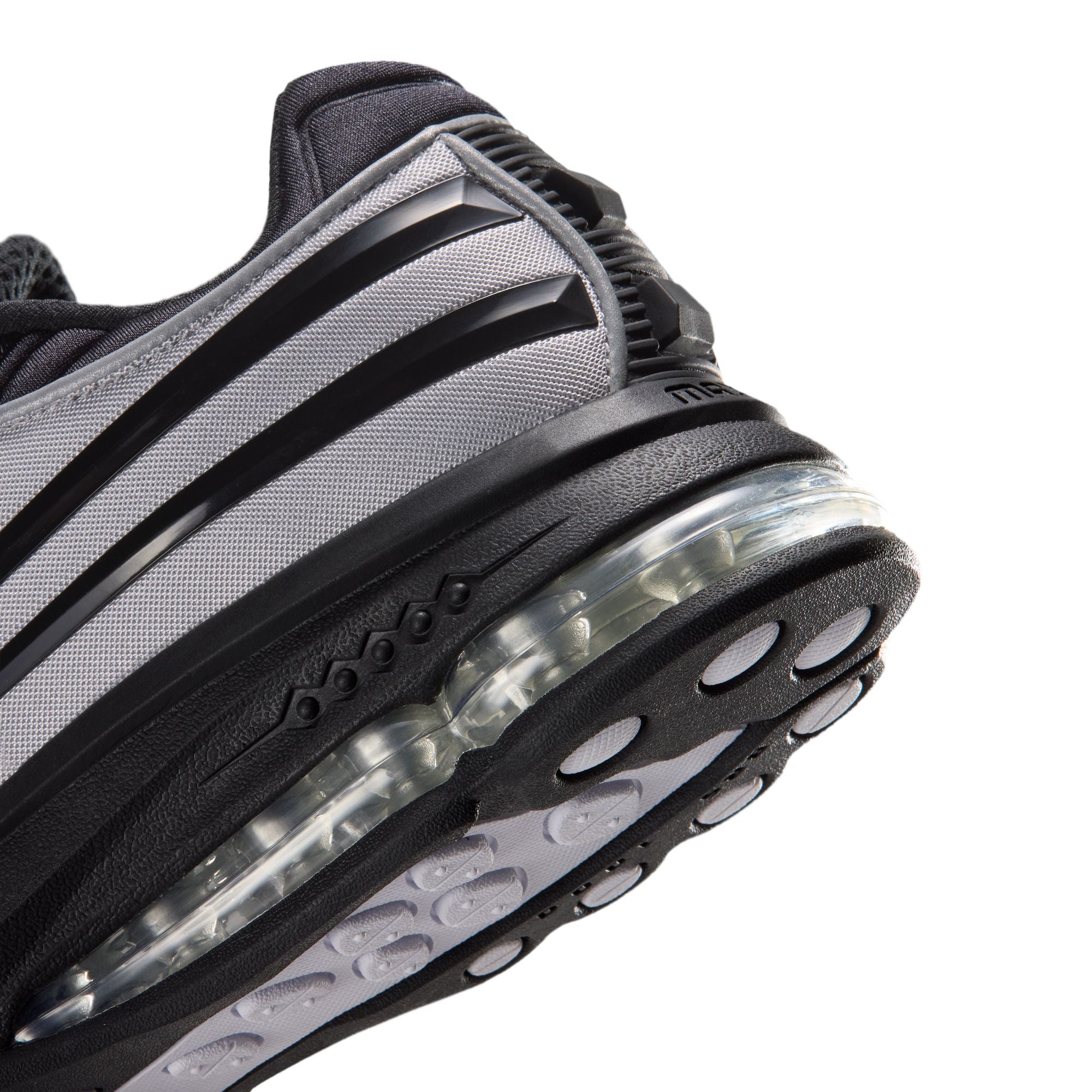 Men's Nike Air Max Ecstasy Plus - METALLIC SILVER/BLACK-WHITE