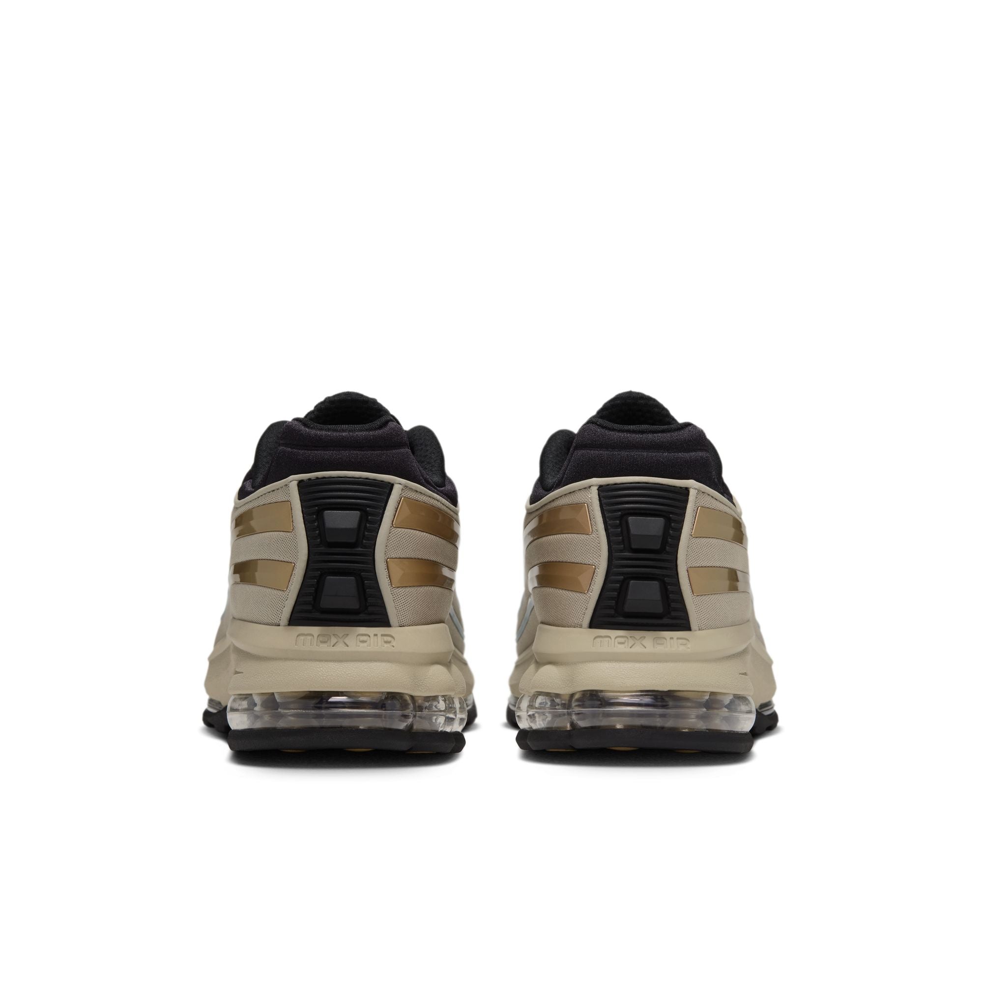 Men's Nike Air Max Ecstasy Plus - DESERT KHAKI/BLACK-METALLIC GOLD