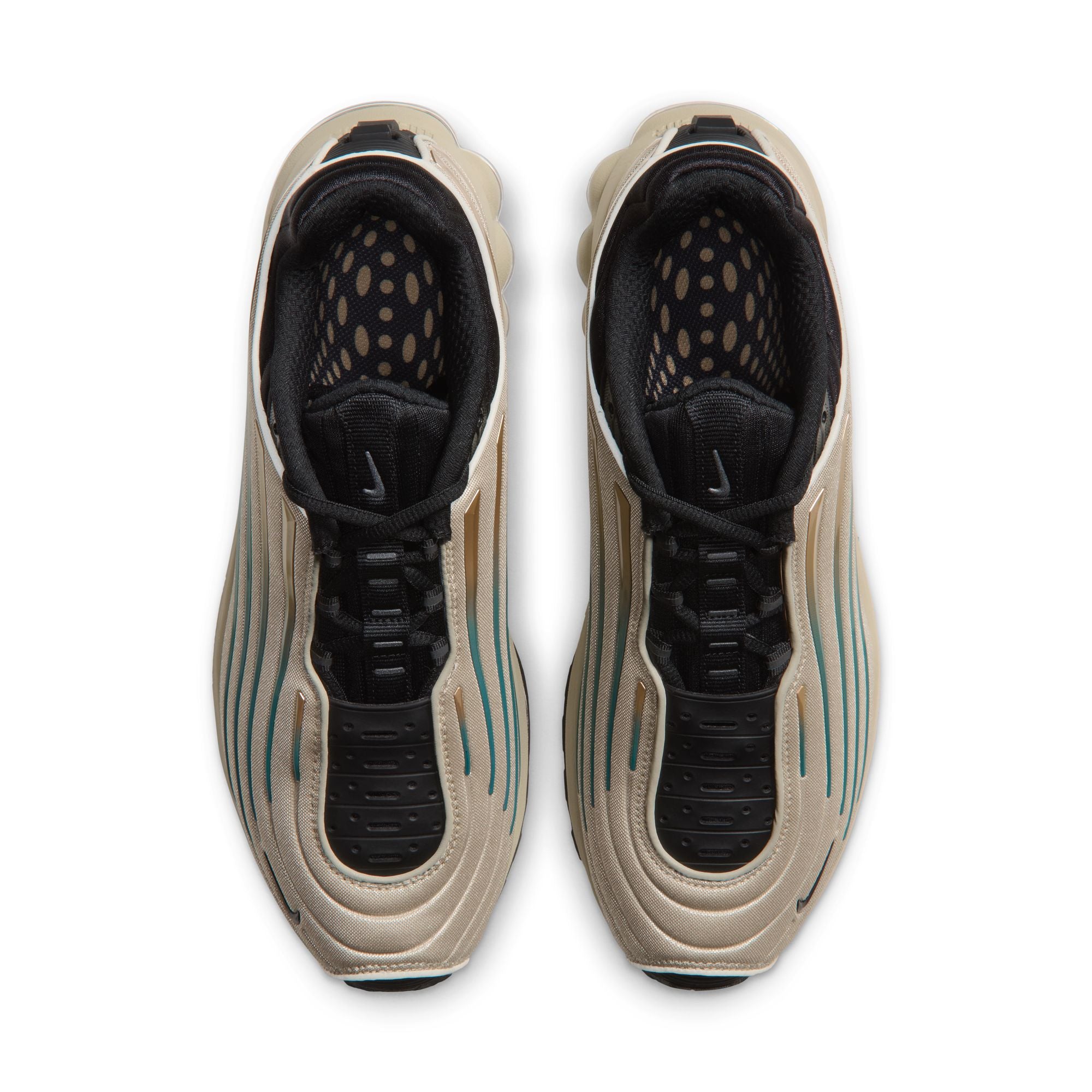 Men's Nike Air Max Ecstasy Plus - DESERT KHAKI/BLACK-METALLIC GOLD