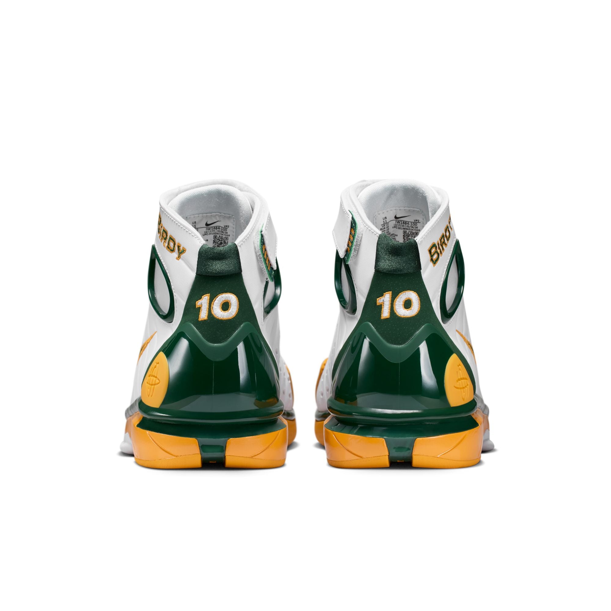 Men's Nike Air Zoom Huarache 2k4 - WHITE/DEEP FOREST-CANYON GOLD