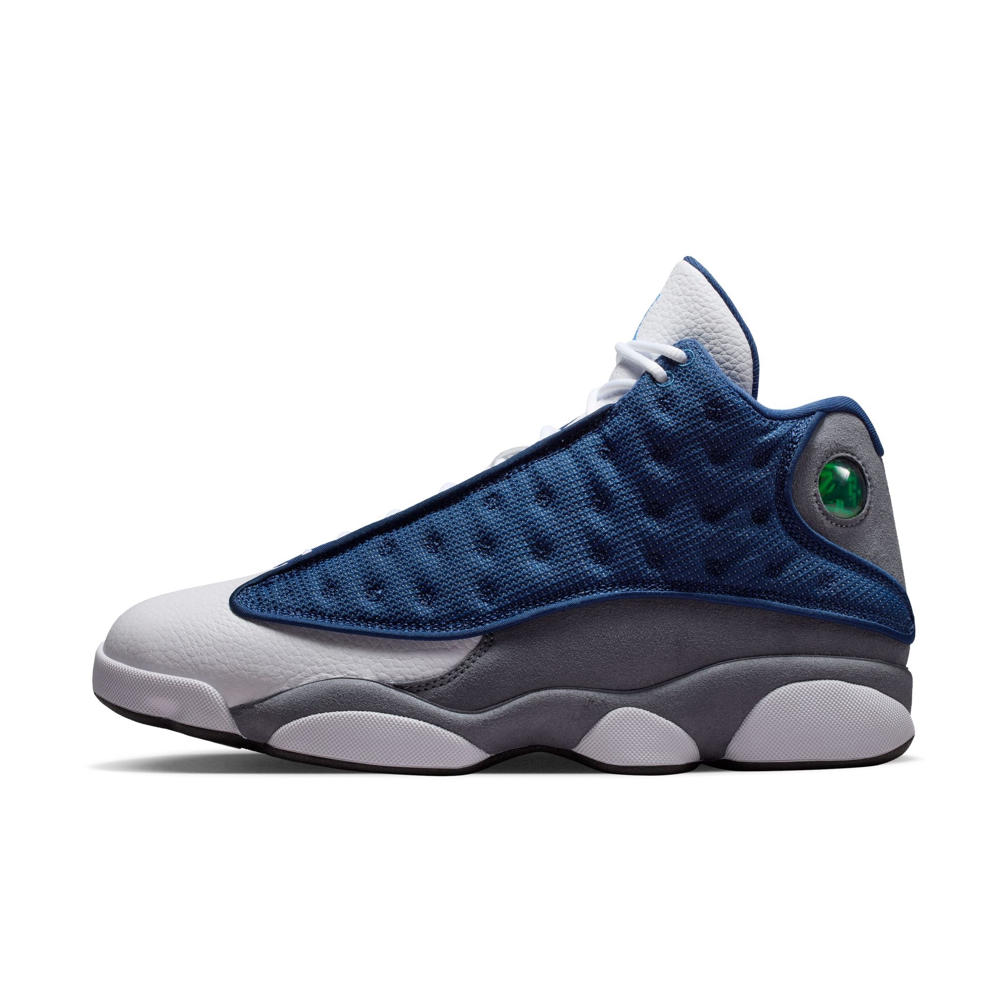 Men's Air Jordan 13 Retro - NAVY/UNIVERSITY BLUE-FLINT GREY-WHITE