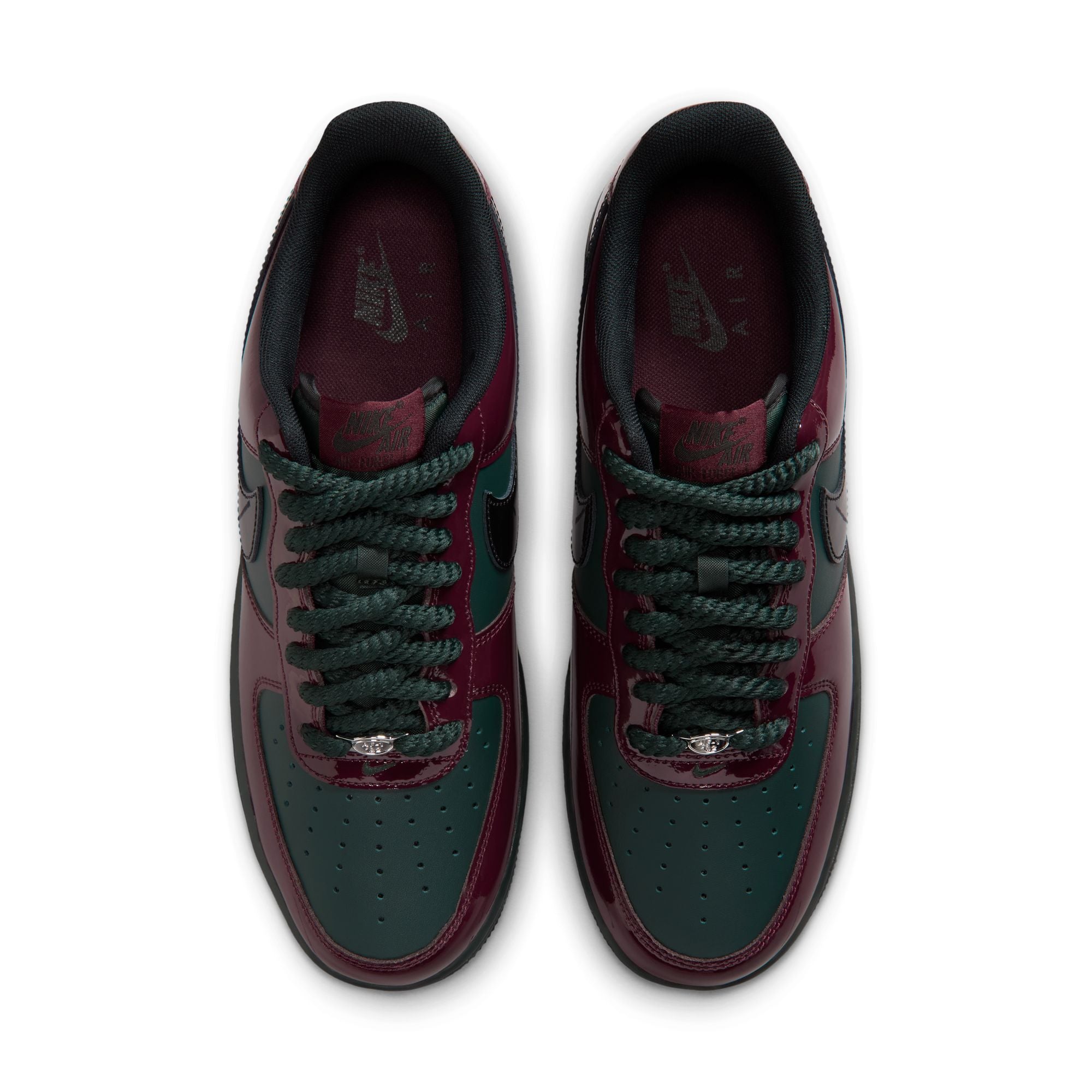 Men's Nike Air Force 1 '07 LV8 - BLACK SPRUCE/BLACK-BURGUNDY CRUSH