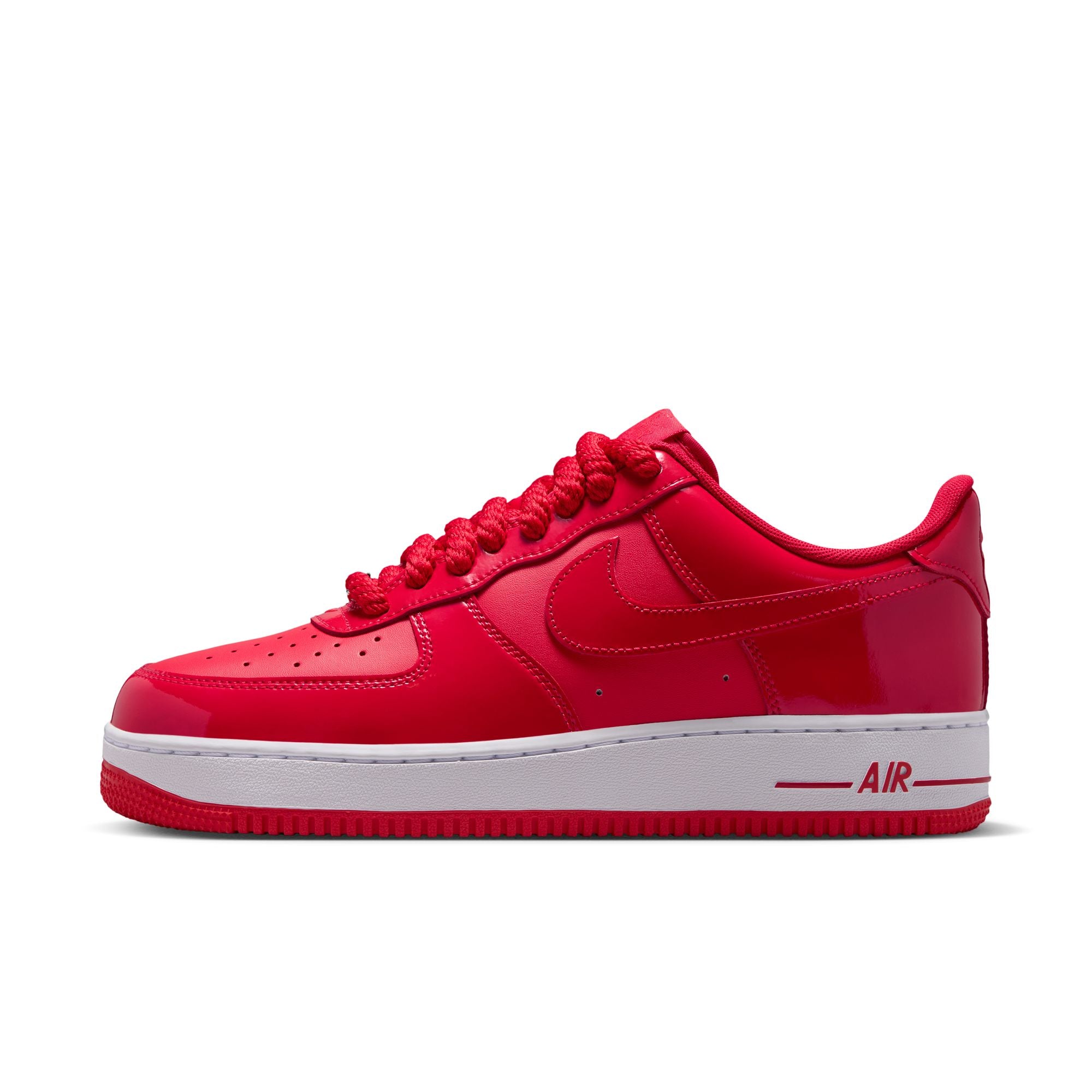 Men's Nike Air Force 1 '07 Lv8-UNIVERSITY RED/LT
