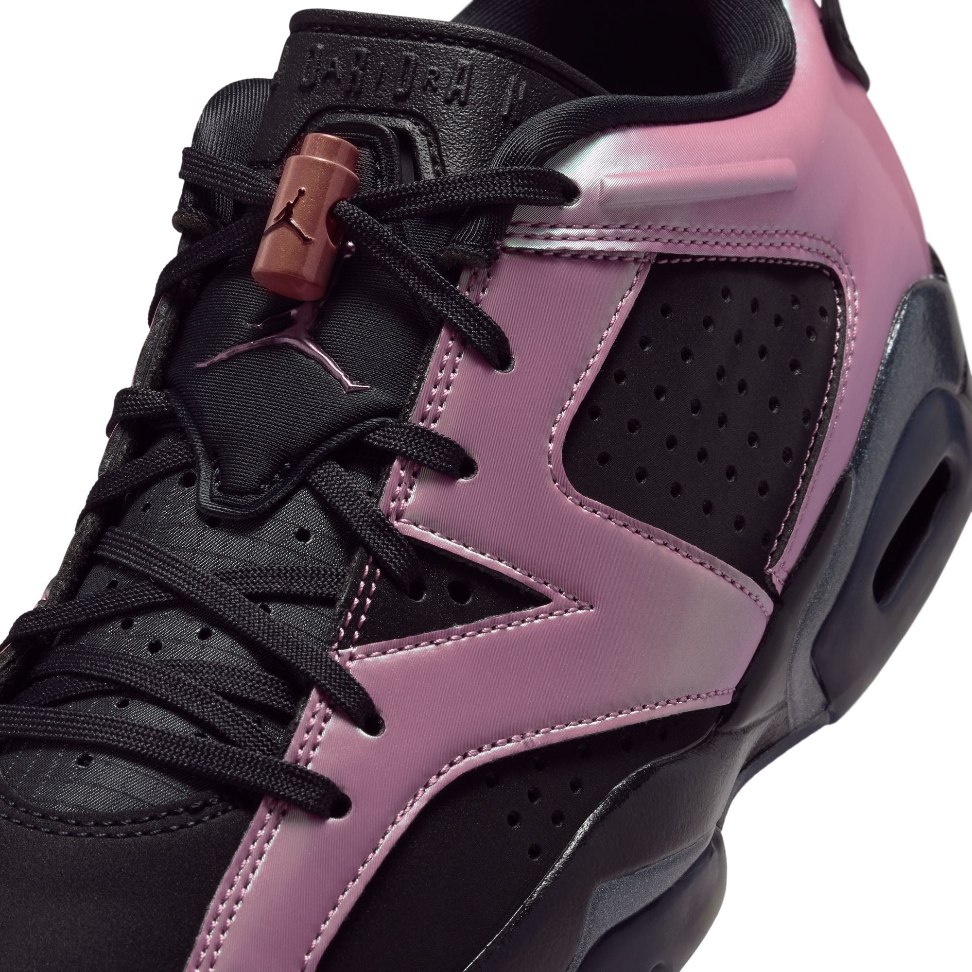 Women's Air Jordan 6 Retro Low "Metamorphosis" - BLACK/BLACK-DESERT BERRY