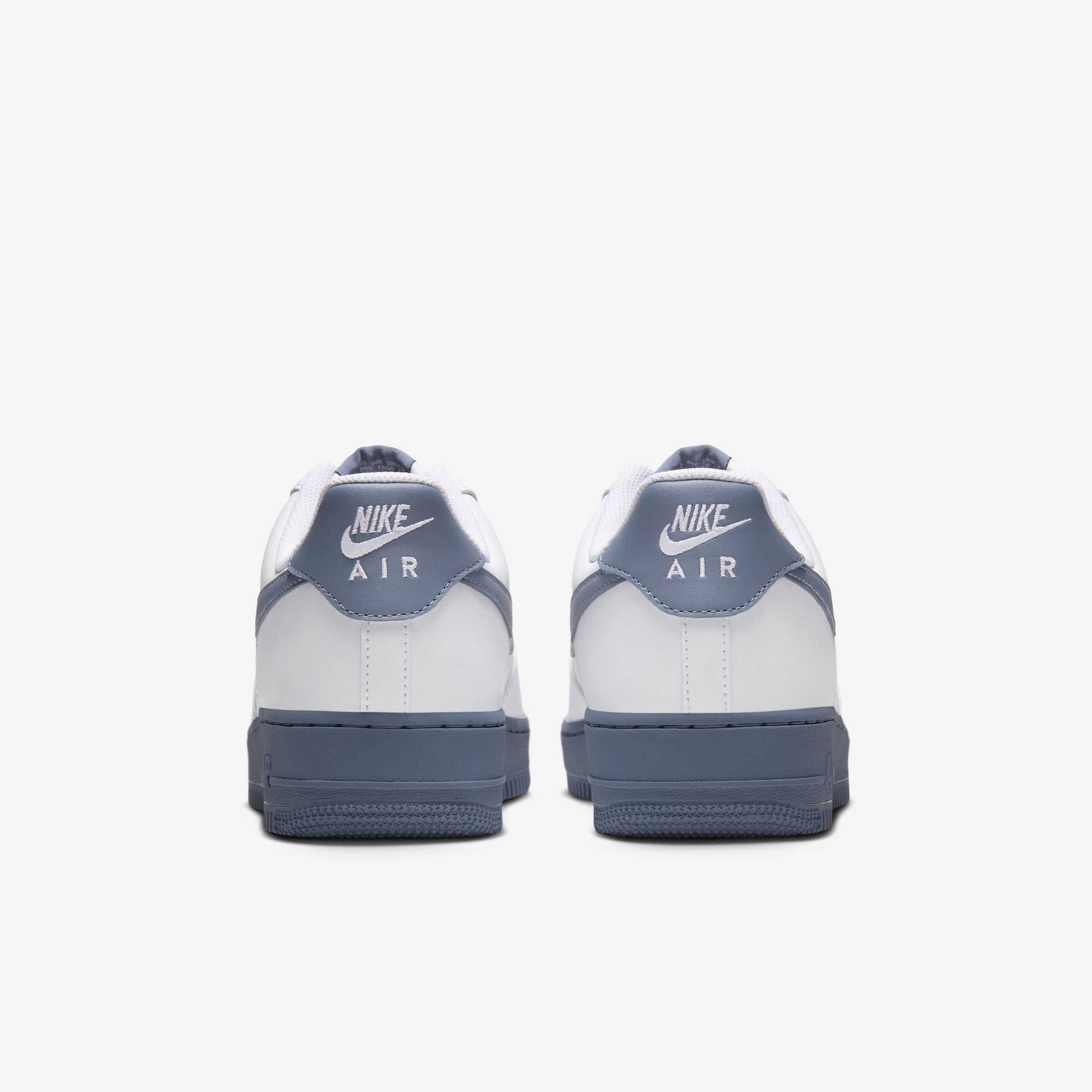 Men's Air Force 1 '07-WHITE/DIFFUSED BLUE-METALLIC SILVER