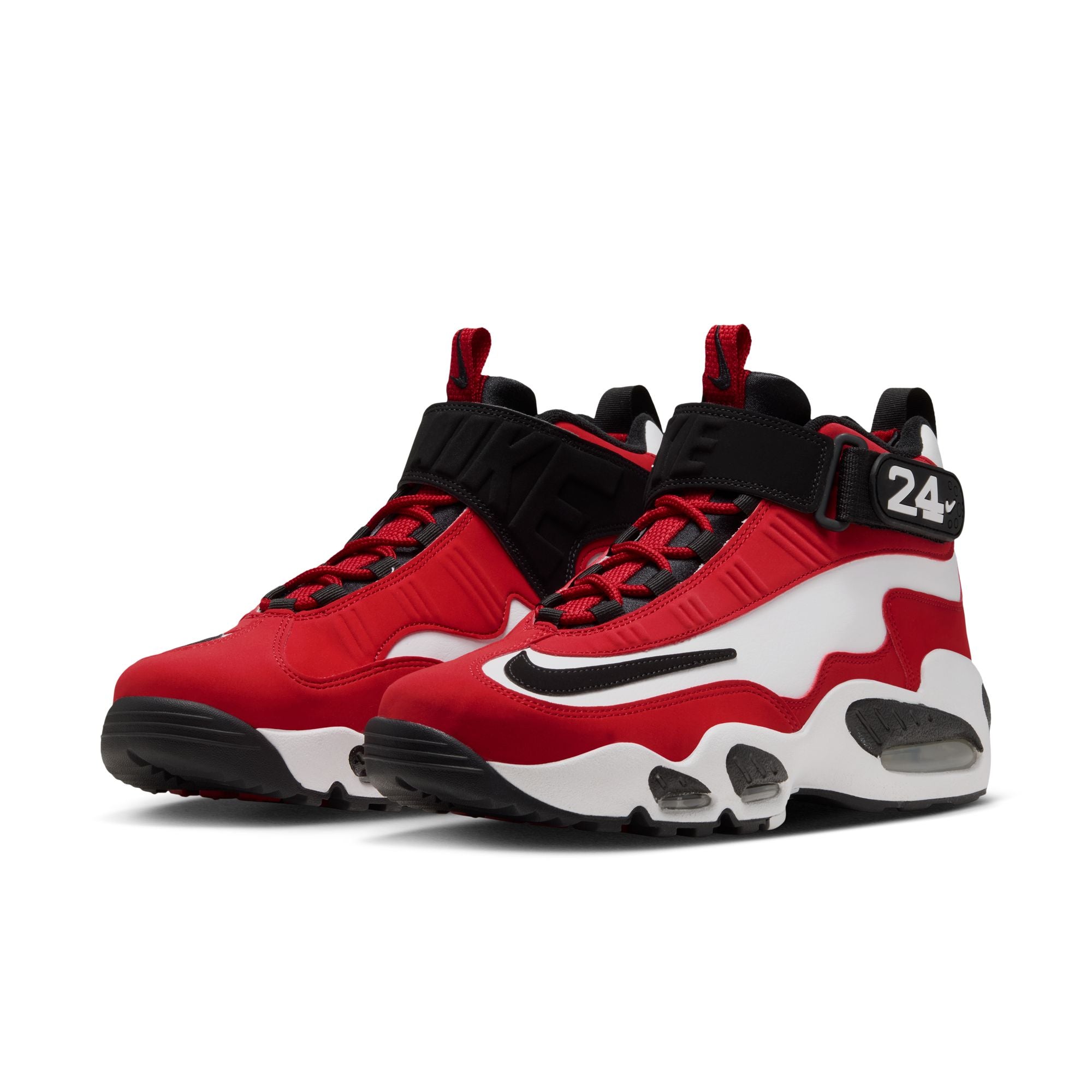 Men's Nike Air Griffey Max 1 - WHITE/VARSITY RED-BLACK