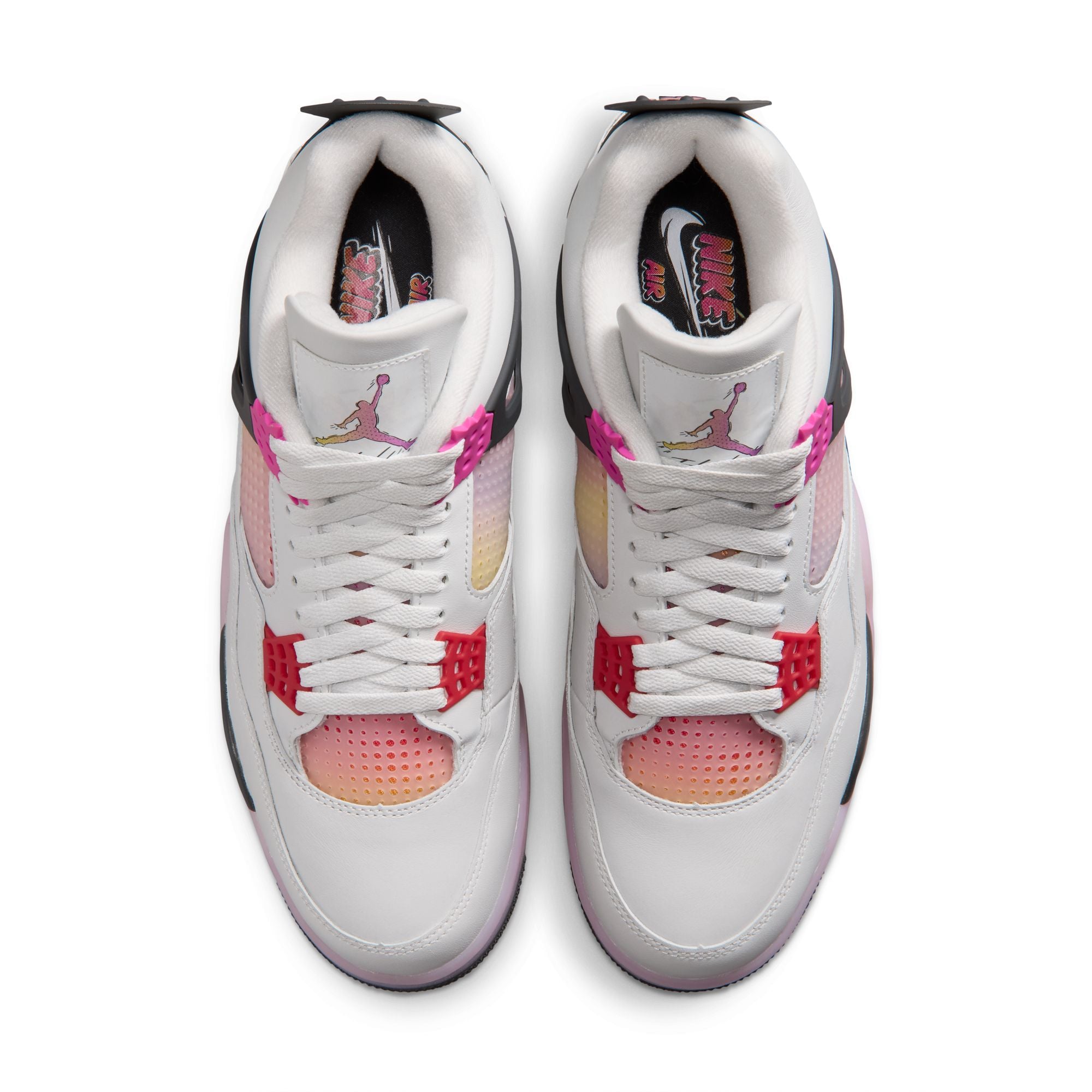 Men's Air Jordan 4 Retro "Comic"
- OFF WHITE/FIRE PINK-ANTHRACITE