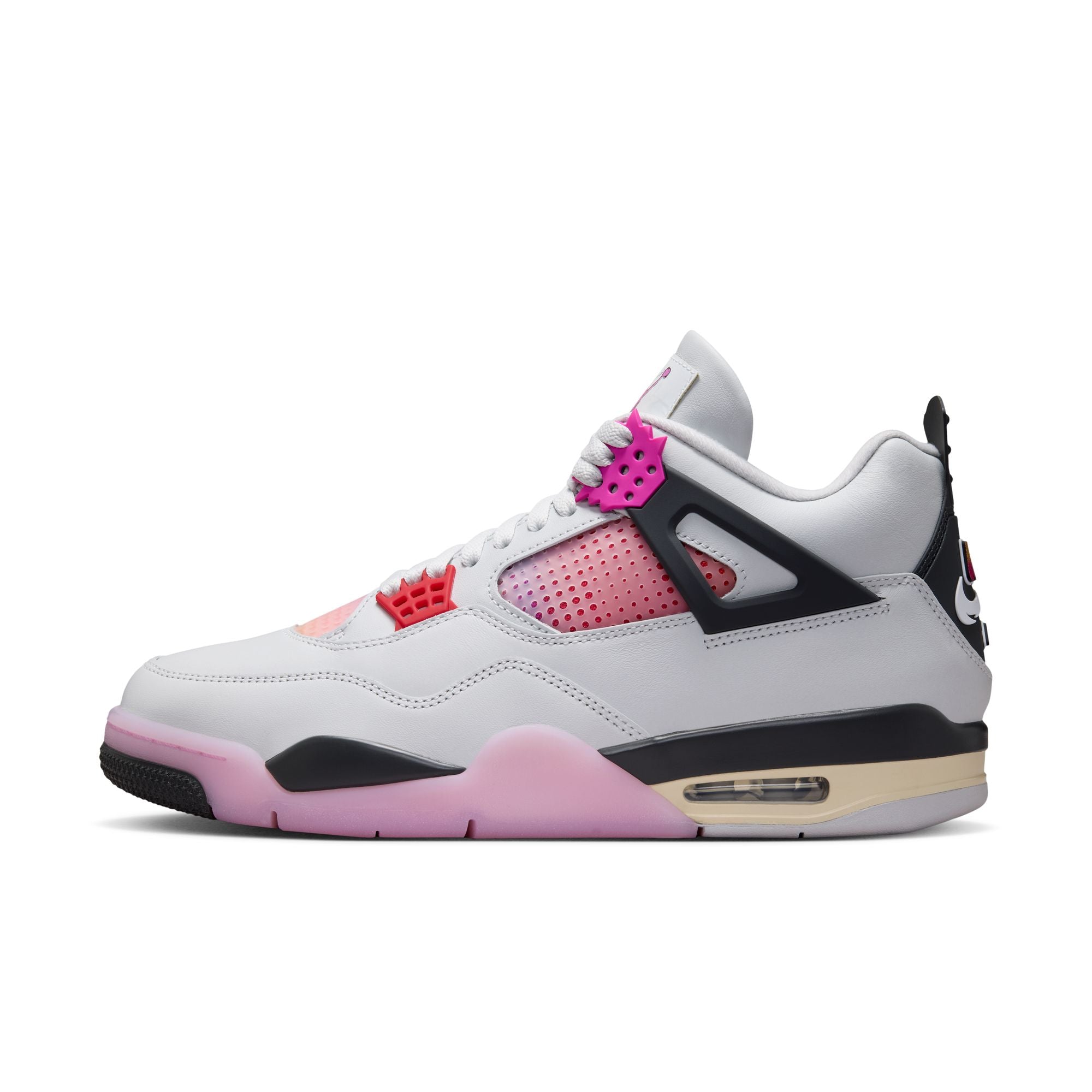 Men's Air Jordan 4 Retro "Comic"
- OFF WHITE/FIRE PINK-ANTHRACITE