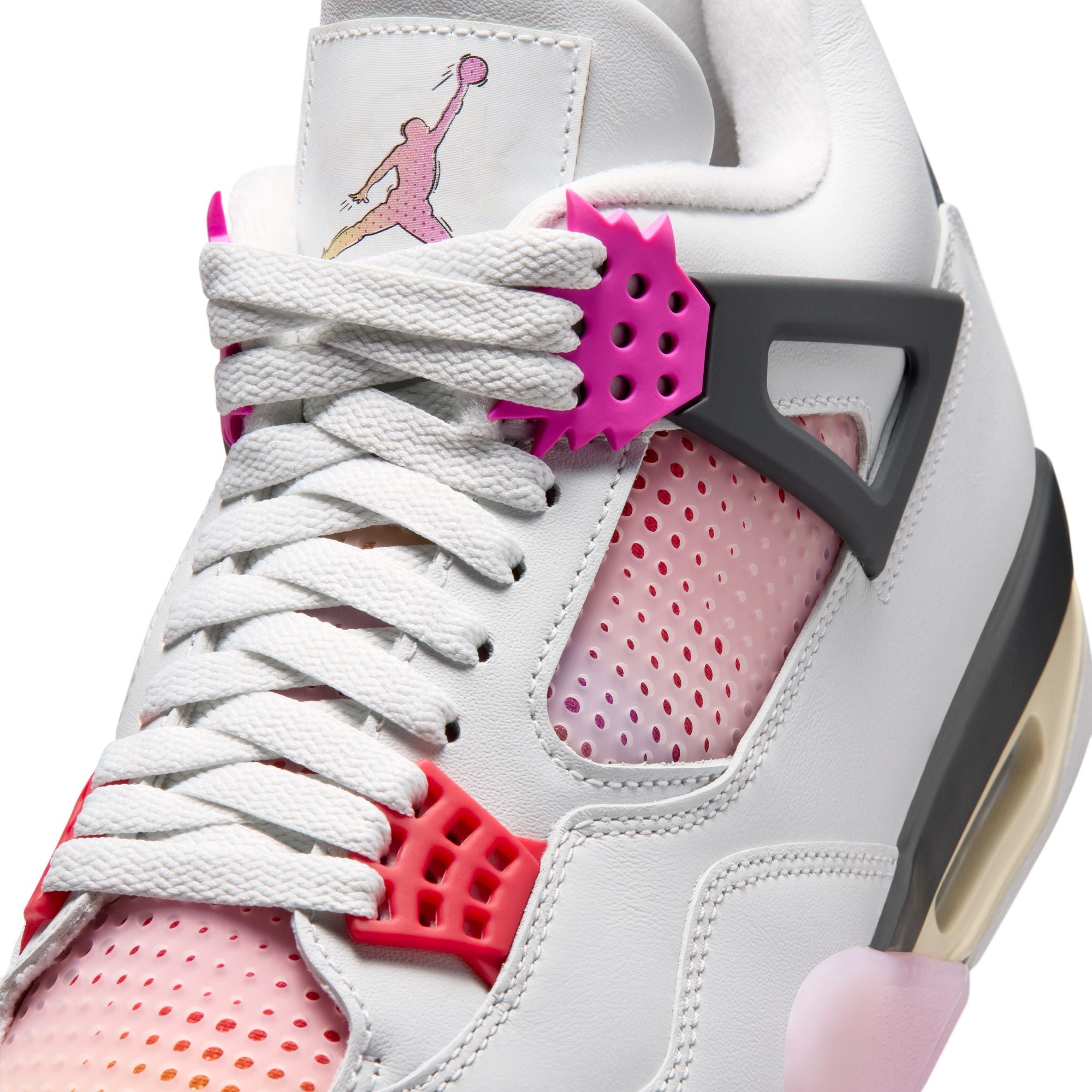 Men's Air Jordan 4 Retro "Comic"
- OFF WHITE/FIRE PINK-ANTHRACITE