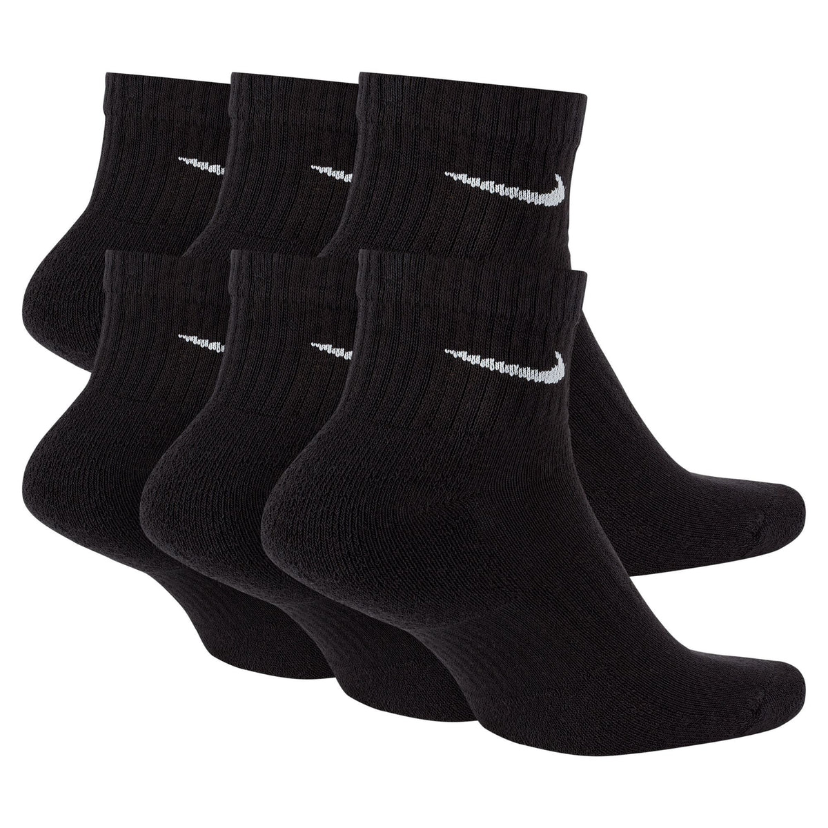 Men&#39;s Nike Socks Mid Cut- BLACK