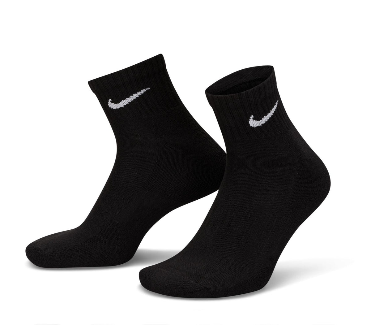 Men&#39;s Nike Socks Mid Cut- BLACK