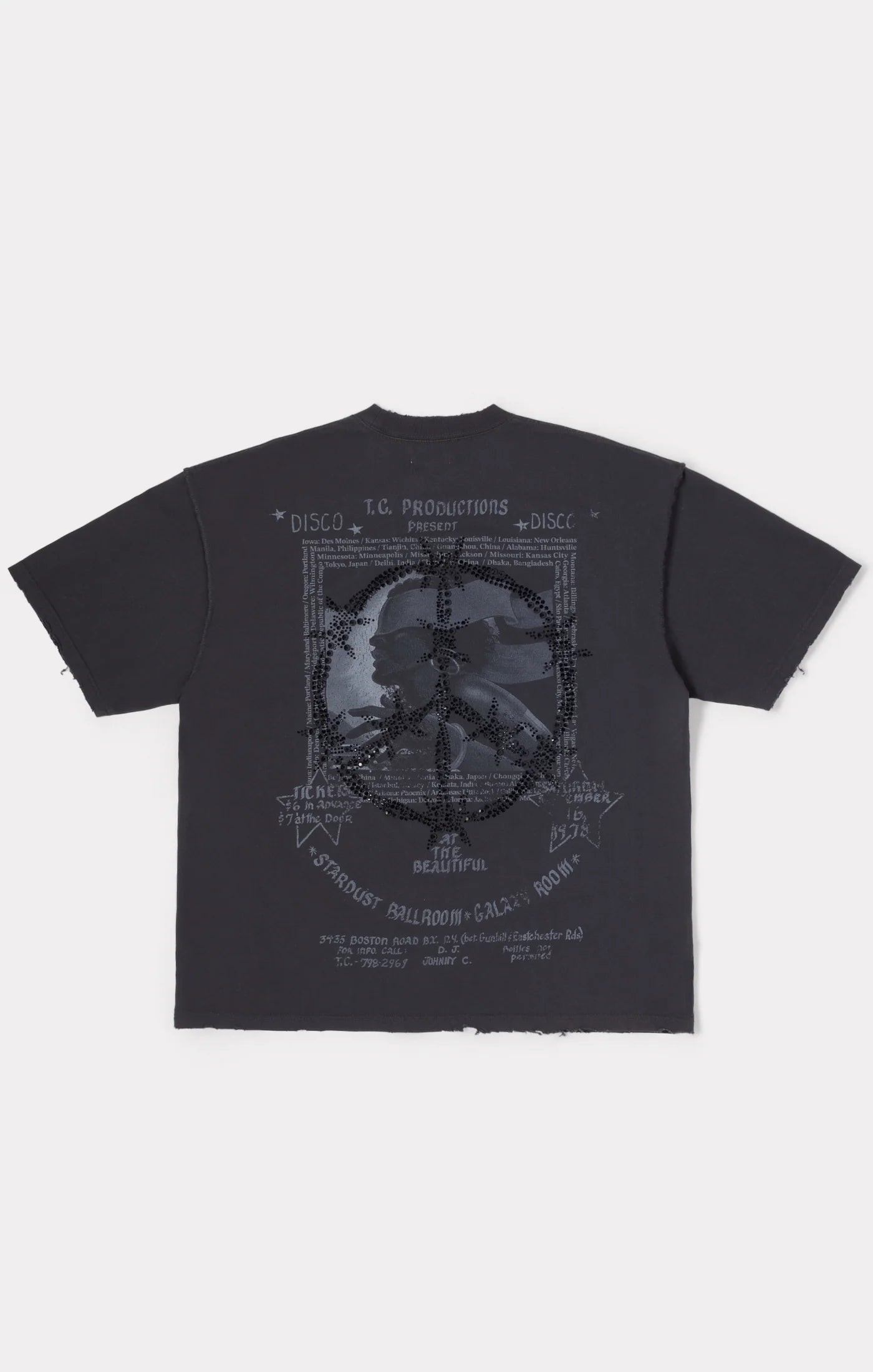 BLDG4 Basilique Knit Tee - CHARCOAL