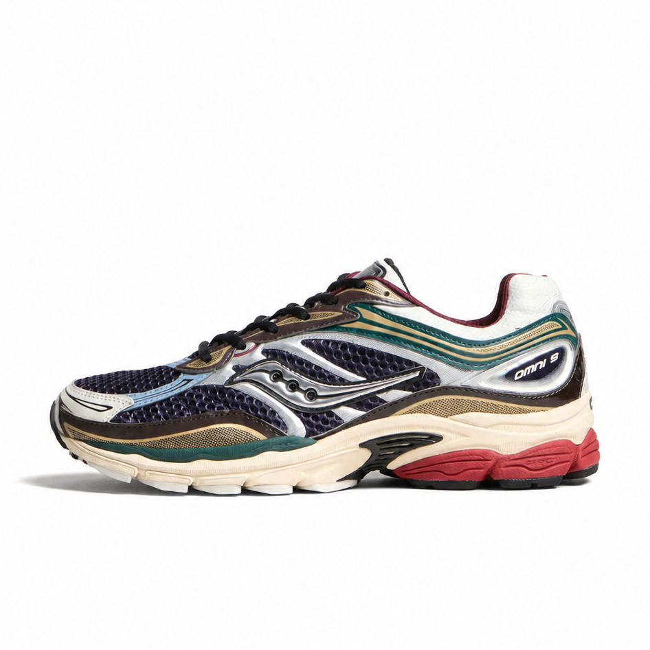 Men's Saucony Progrid Omni 9 - NAVAL/MULTI