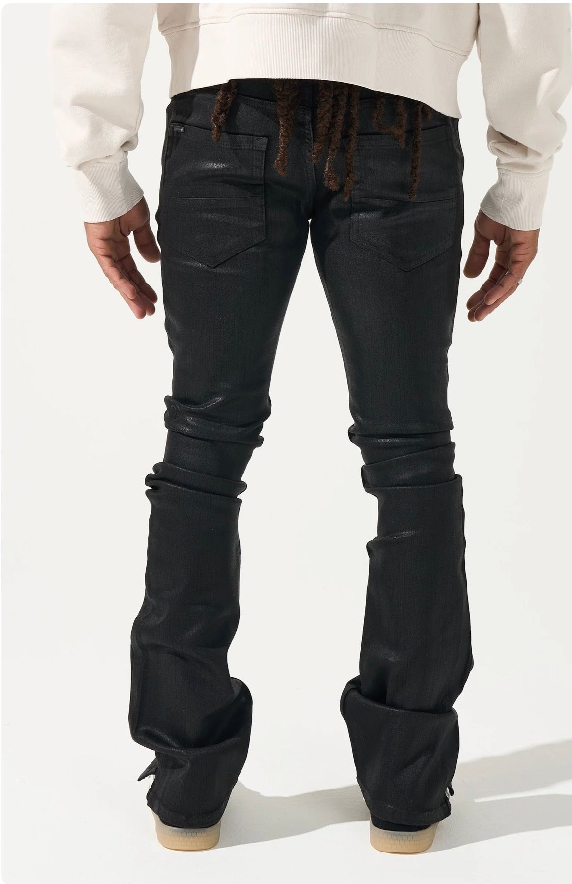 SRND Onyx Stacked Jeans - BLACK