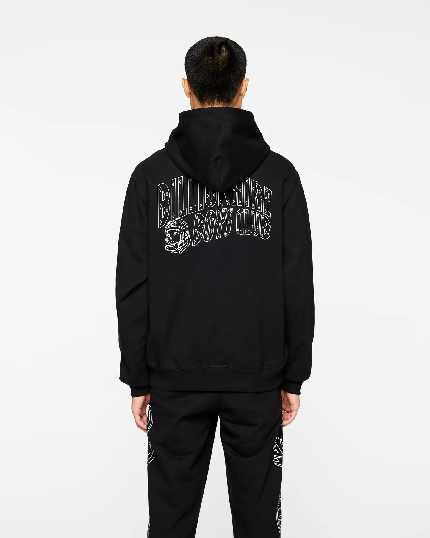 BBC Line Helmet Hoodie - BLACK