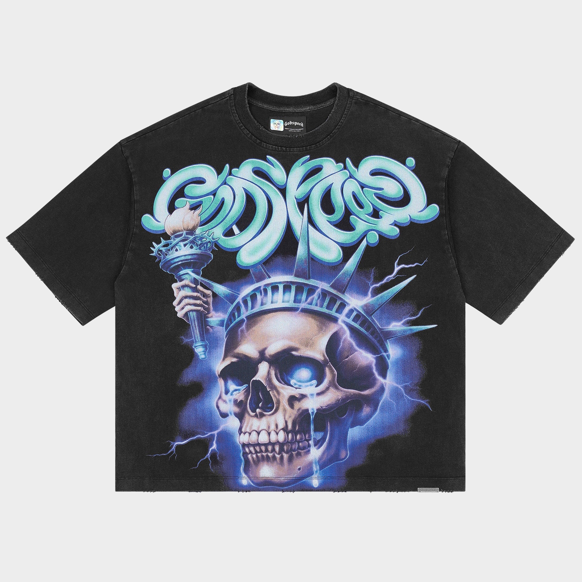 Godspeed Liberty Tears T-shirt - BLACK