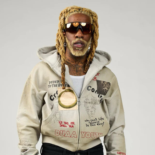 Duaa Creative Control Hoodie - BEIGE
