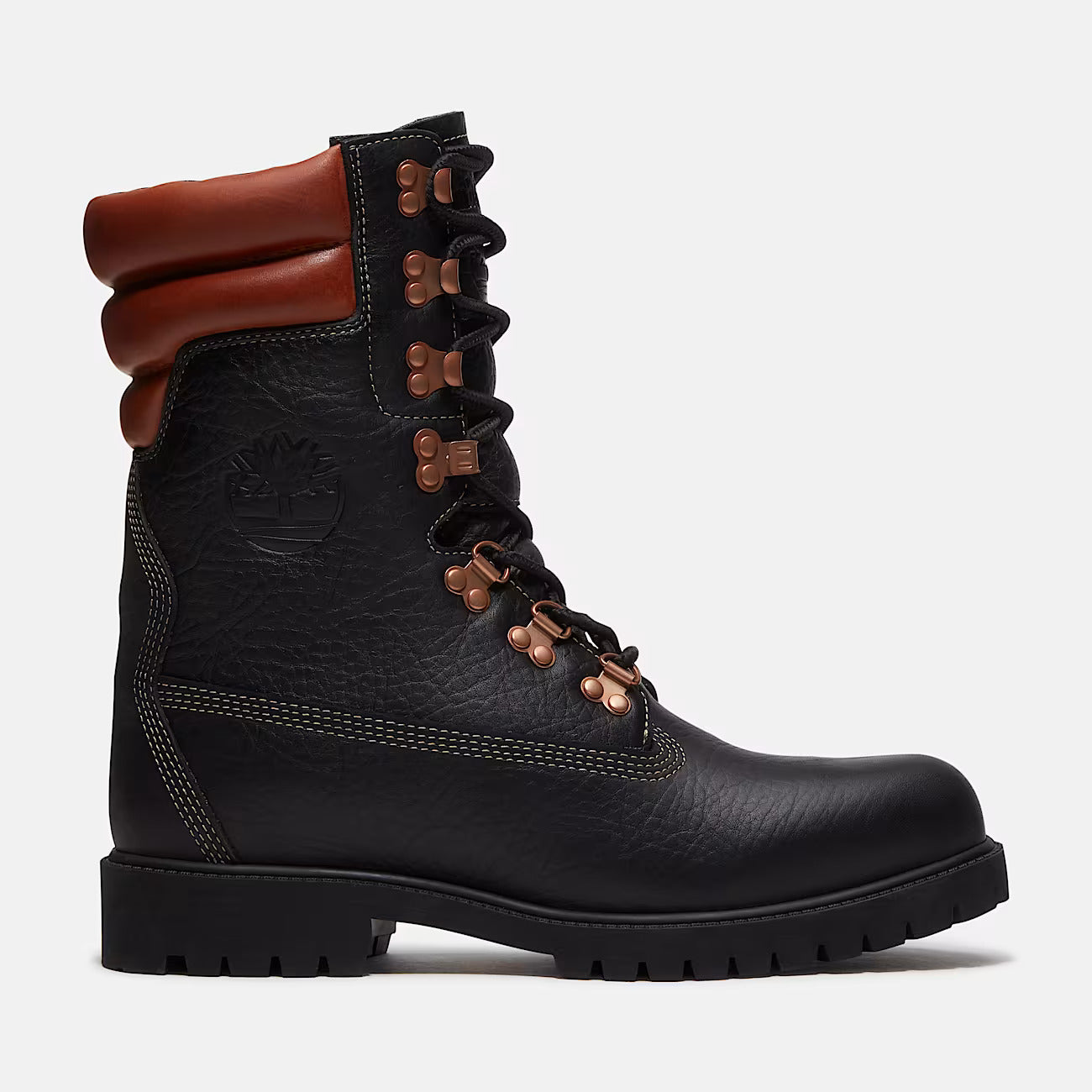 Men's Timberland® Heritage Waterproof Super Boot 40 Below - BLACK/FULL-GRAIN RUST